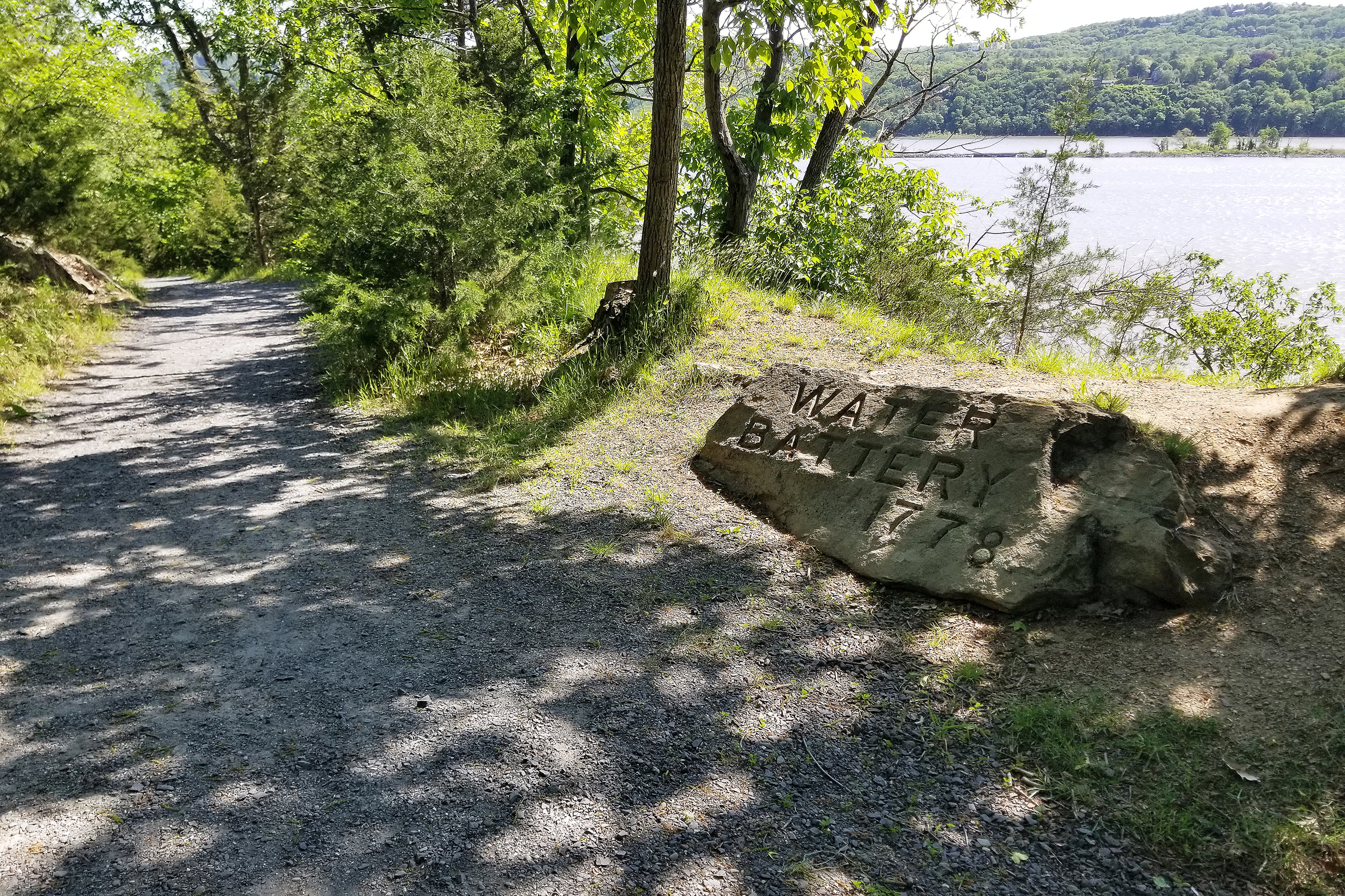 The Directorate of Public Works Roads Team completed a restoration project to improve Flirtation Walk. The team, led by Doug Miller, improved the storm water drainage, resurfaced the trails, cleared the heavy brush and removed debris.    (Photo courtesy of the Directorate of Public Works)