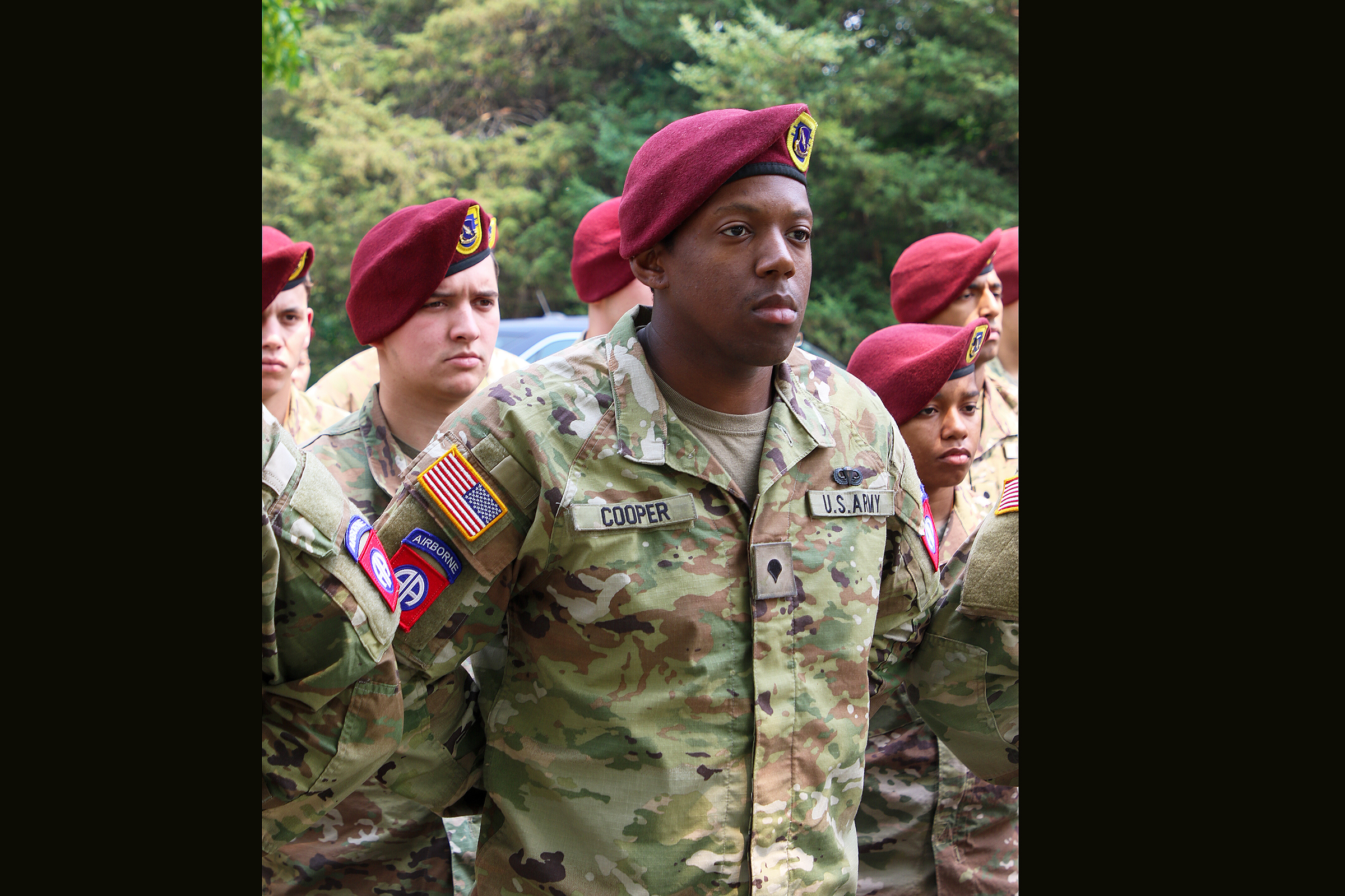 The U.S. Military Academy hosted the Greater Hartford Chapter of the 82nd Airborne Division Association to honor Lt. Gen. James “Jumpin’ Jim” Gavin on the 79th anniversary of the D-Day invasion June 6 at the West Point Cemetery.   The ceremony included dozens of paratroopers from the 2nd Battalion, 504th Parachute Infantry Regiment who are stationed at Fort Liberty, North Carolina, who are currently the task force supporting West Point’s Cadet Summer Training. The 82nd Abn. Div. Task Force command team led 
