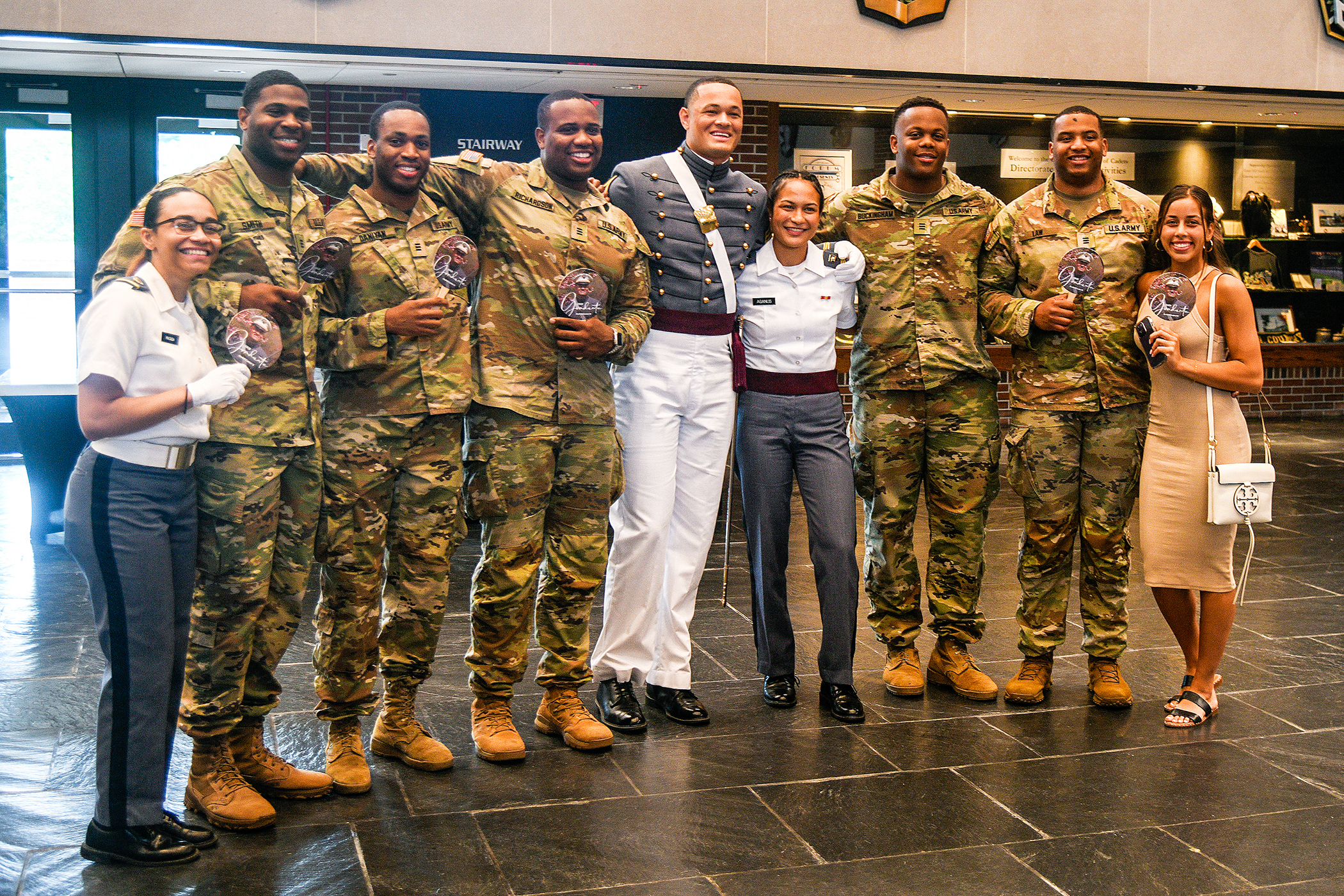 The U.S. Military Academy held a June Graduation and Commissioning Ceremony for three members of Class of 2023 at Crest Hall June 16 at West Point.  (Photo by SFC Luisito Brooks/USMA PAO)