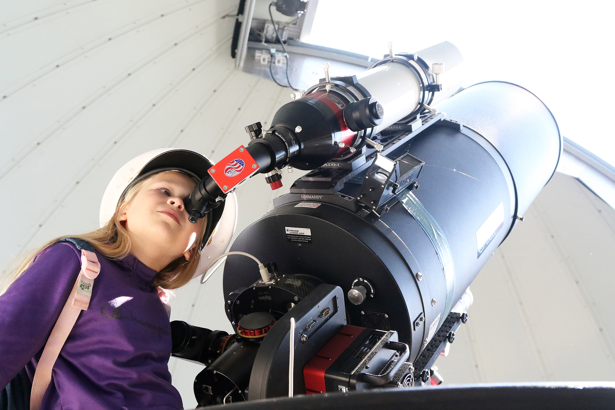 Approximately 50 fifth graders from the West Point Elementary School took a field trip to Bartlett Hall May 31 to experience a science adventure with professors and instructors from the Chemistry and Life Sciences and Physics and Nuclear Engineering Departments.   (Photo by Eric S. Bartelt/PV)