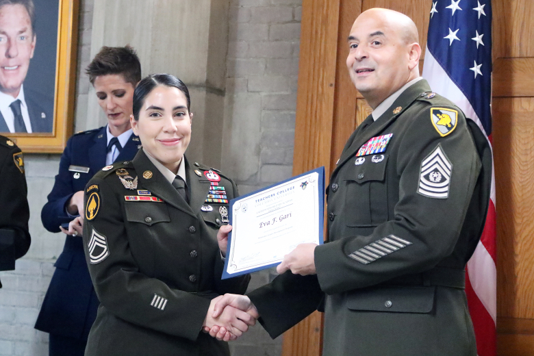 Twenty-three noncommissioned officers graduated from the eighth cohort of the Benavidez Leader Development Program (BLDP) during a ceremony Feb. 24 in the Thayer Award Room at West Point. The class’s graduates were assembled from several West Point organizations to include the West Point staff, Brigade Tactical Department (BTD/U.S. Corps of Cadets), West Point Band, USMA Public Affairs, West Point Military Police, the USMA Preparatory School and other organizations outside of the academy to include to U.S. 