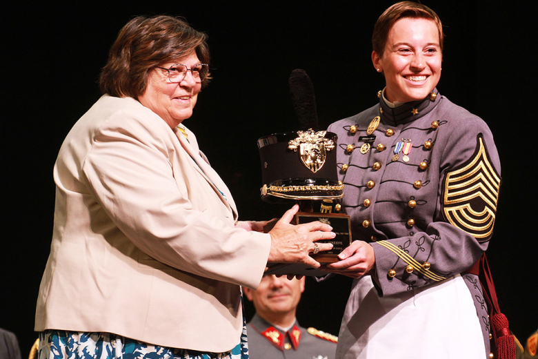 Staff, faculty and cadets gathered at Eisenhower Hall to celebrate the achievements of cadets during the Awards Convocation and Superintendent's Awards for Excellence and Achievement and Distinguished Cadet Awards Ceremony on May 19 at the U.S. Military Academy. From the 306th Infantry Award for Excellence in Men's Physical Fitness to the Maj. Gen. Francis Vinton Greene Memorial Award for the Highest Class Standing, staff and faculty extended a hearty congratulations to all cadets receiving awards for their