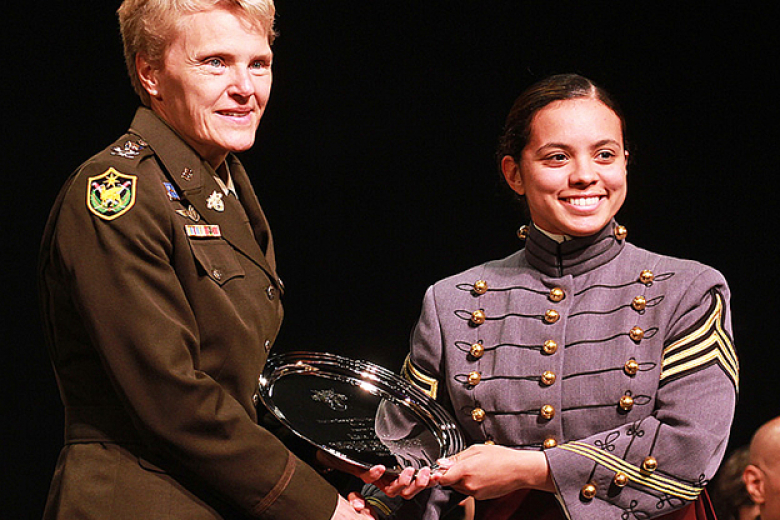 Staff, faculty and cadets gathered at Eisenhower Hall to celebrate the achievements of cadets during the Awards Convocation and Superintendent's Awards for Excellence and Achievement and Distinguished Cadet Awards Ceremony on May 19 at the U.S. Military Academy. From the 306th Infantry Award for Excellence in Men's Physical Fitness to the Maj. Gen. Francis Vinton Greene Memorial Award for the Highest Class Standing, staff and faculty extended a hearty congratulations to all cadets receiving awards for their