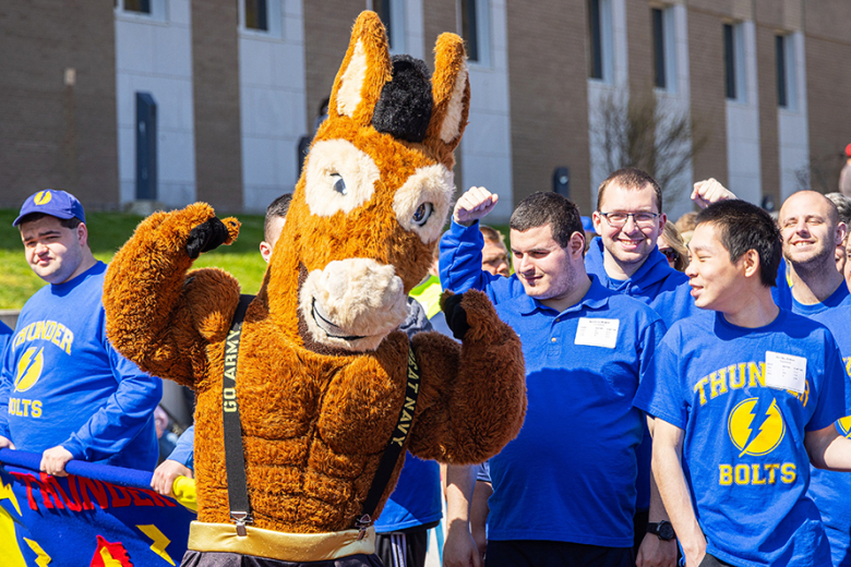 The Mid-Hudson Valley Special Olympics Regional Spring Games were held Sunday at the U.S. Military Academy Preparatory School. The USMA Circle of the National Leadership Honor Society, Omicron Delta Kappa, hosted the event with more than 100 cadets supporting 280 athletes and their friends and families. Cadets learned the importance of selfless service to an amazing organization in the local community. 