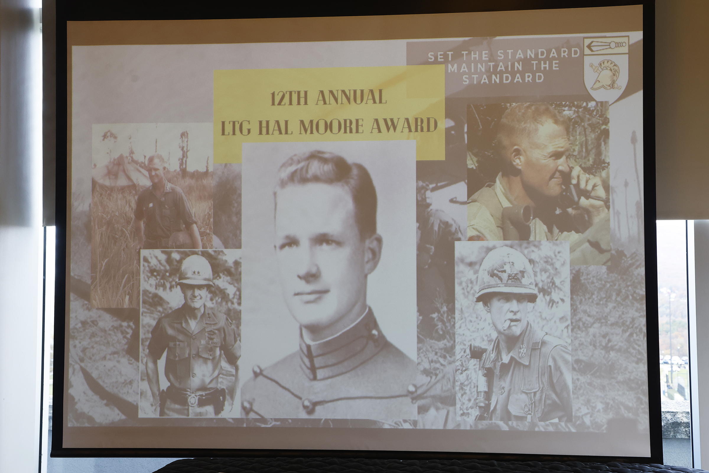 The Department of Physical Education hosted the 12th annual Lt. Gen. Harold “Hal” G. Moore Warrior Athlete of Excellence Award Nov. 9 in the Haig Room at Jefferson Hall. This year’s recipients of the award were Class of 2024 Cadets Tanner Craig and Megan Nkamwa. Craig competes with the Army West Point wrestling team and Nkamwa participates with the Army West Point boxing team. The award recognizes one male and one female first-class cadet each year.