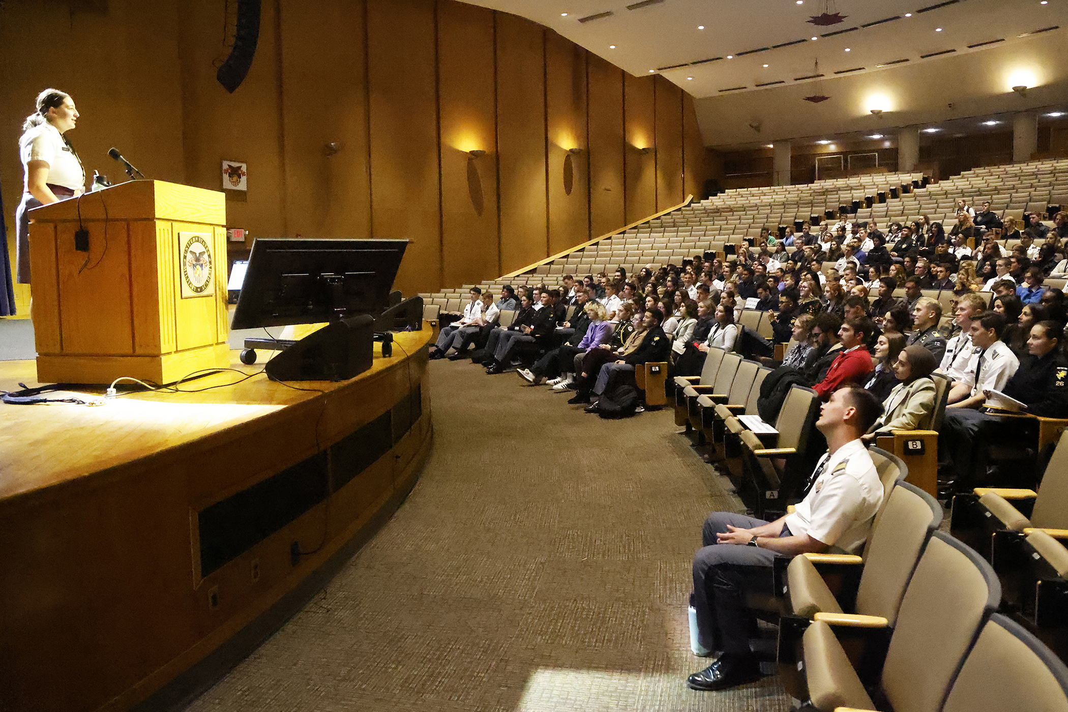 The Department of Social Sciences and the U.S. Military Academy welcomed students from around the country and the world to West Point from Nov. 1-4 for the 74th annual Class of 1971 Student Conference on U.S. Affairs. SCUSA is attended by 185 undergraduate students from 92 universities from the United States, 15 international students from nine countries, and 20 cadets from domestic and international military academies. There are several USMA cadets who serve as delegates, staff, task force members and room