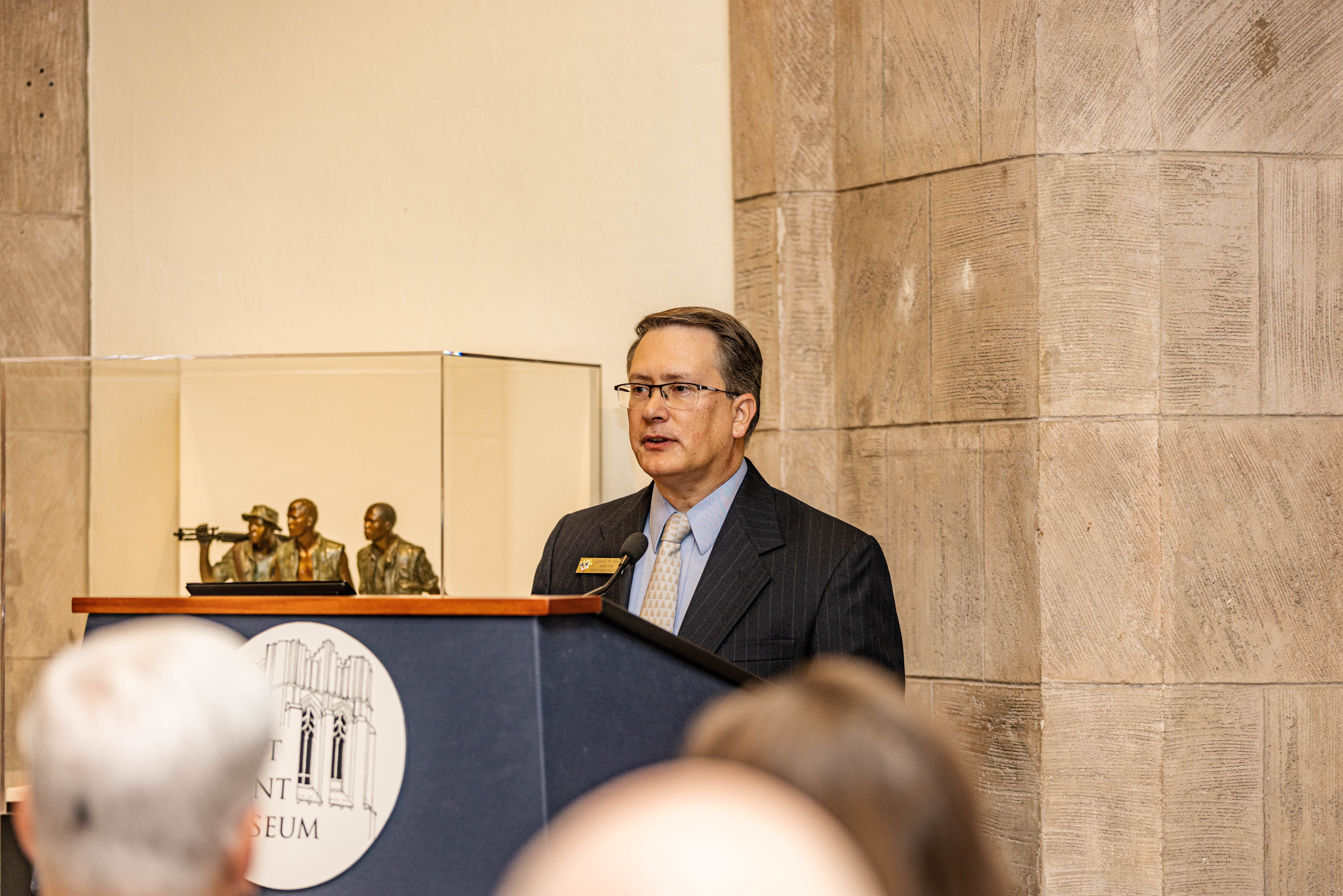 David Reel, the director of the West Point Museum - photo by Jorge Garcia