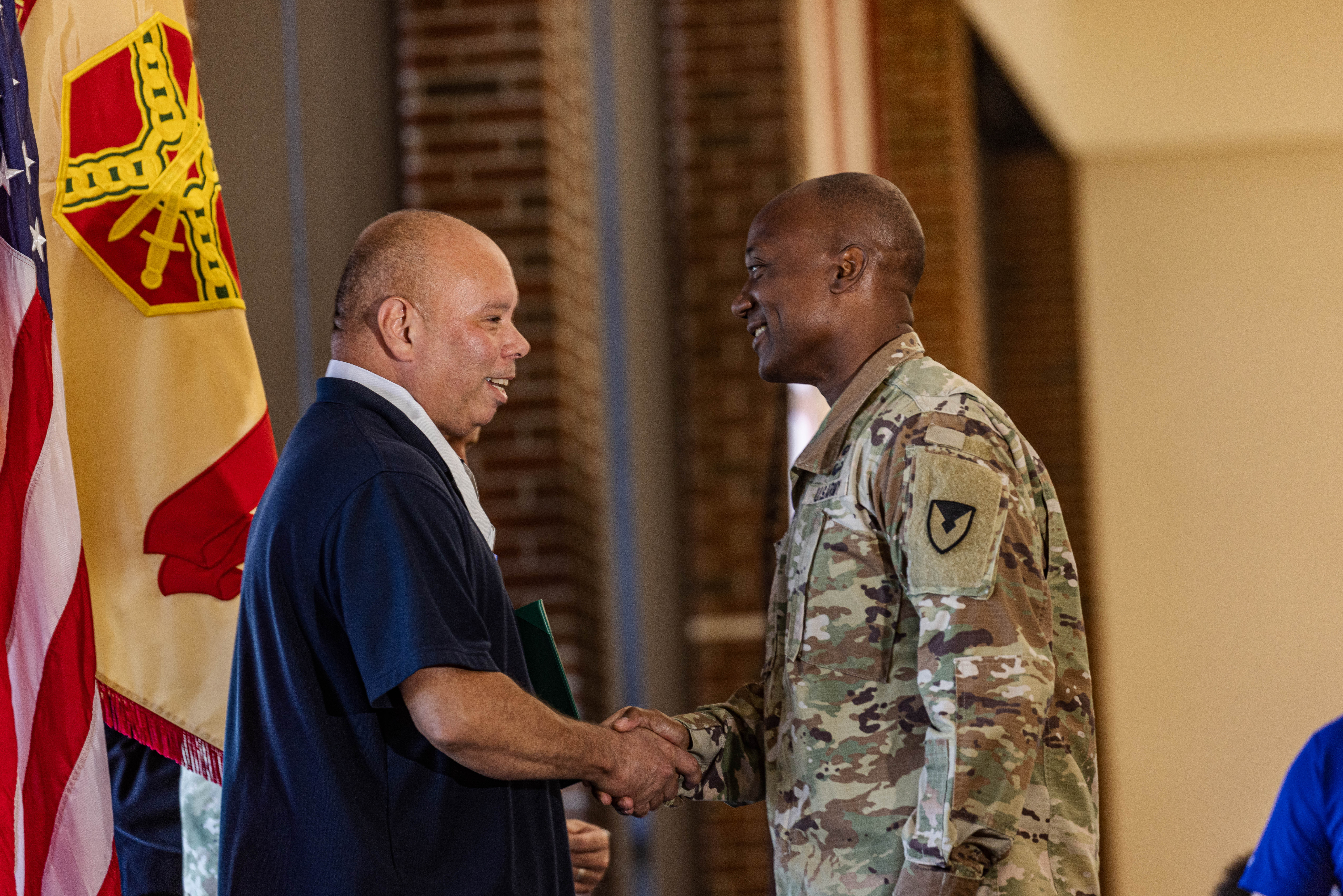 Army officers, Soldiers and civilian employees gathered at the Eisenhower Ballroom to participate in recognizing various directorates and awarding over 150 Army and civilian professionals acknowledged for their dedication to duty and commitment to service during the West Point Townhall and Awards Ceremony Sept. 27 at the U.S. Military Academy. Photo by Jorge Garcia/USMA PAO