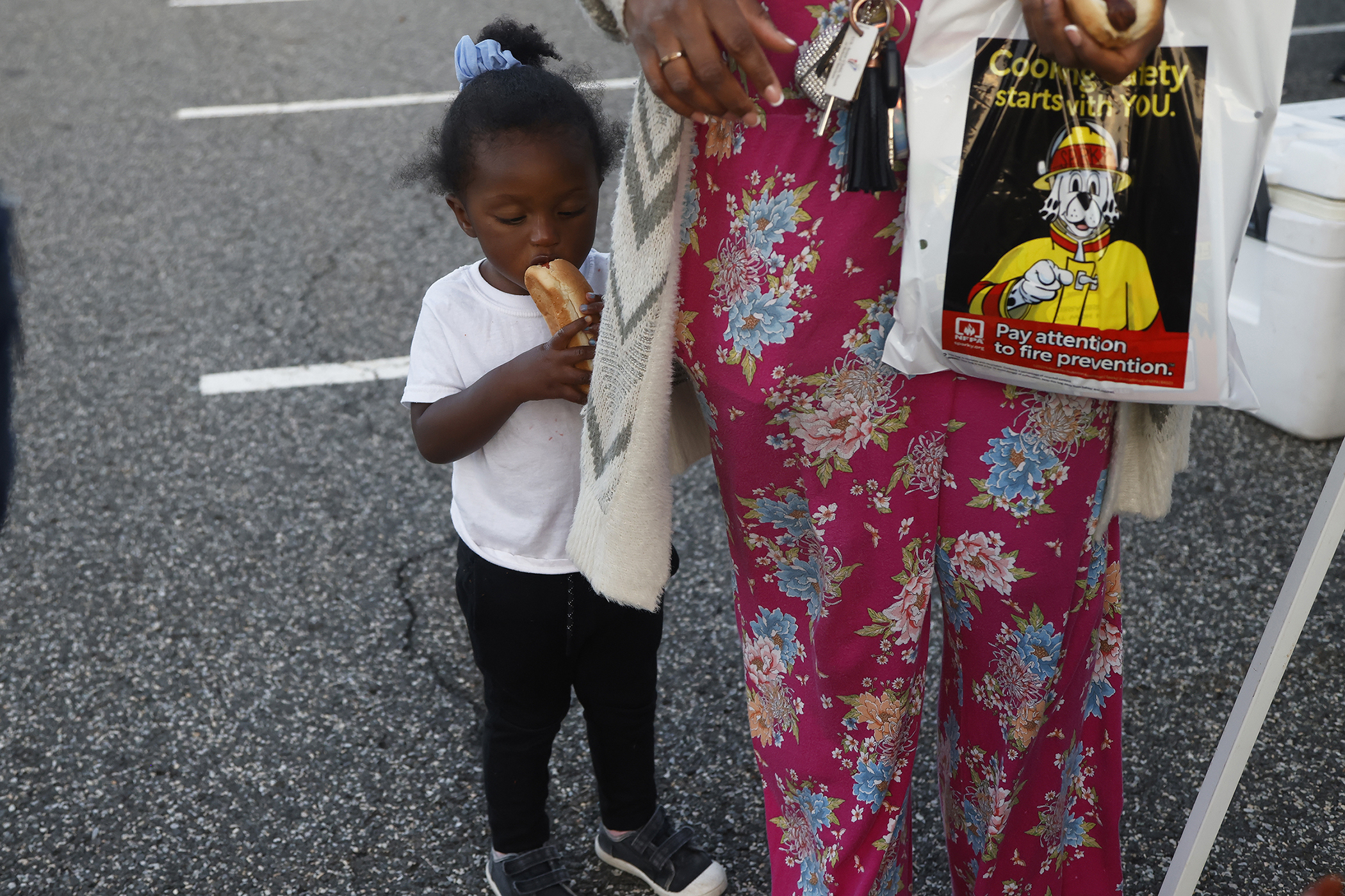 The West Point Fire Department (WPFD) presented its annual Open House for the West Point community Oct. 11 at H Lot in the Post Exchange parking lot. The WPFD offered activities to the children including the Kids Firefighting Obstacle Course with firefighting gear, Fire Extinguisher Training, Bounce House, Fire Truck displays, Cornhole, Dunk a Firefighter and the announcement of the Fire Prevention Week Poster Contest winners.   (Photo by Eric S. Bartelt/PV)