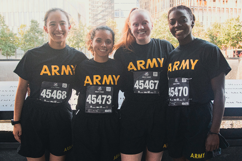 The Corps of Cadets participated in the annual Tunnel to Towers 5K run on Sunday in New York City. The event memorializes Fire Department New York firefighter Stephen Siller who was off duty when the planes hit the World Trade Center Sept. 11, 2001. Instead of a day of relaxation with his brothers, Siller returned to his squad to grab his gear. He drove his truck to the Brooklyn Battery Tunnel, but it was already closed. Siller still didn’t turn back. He strapped 60 pounds of gear to his back and rushed on 