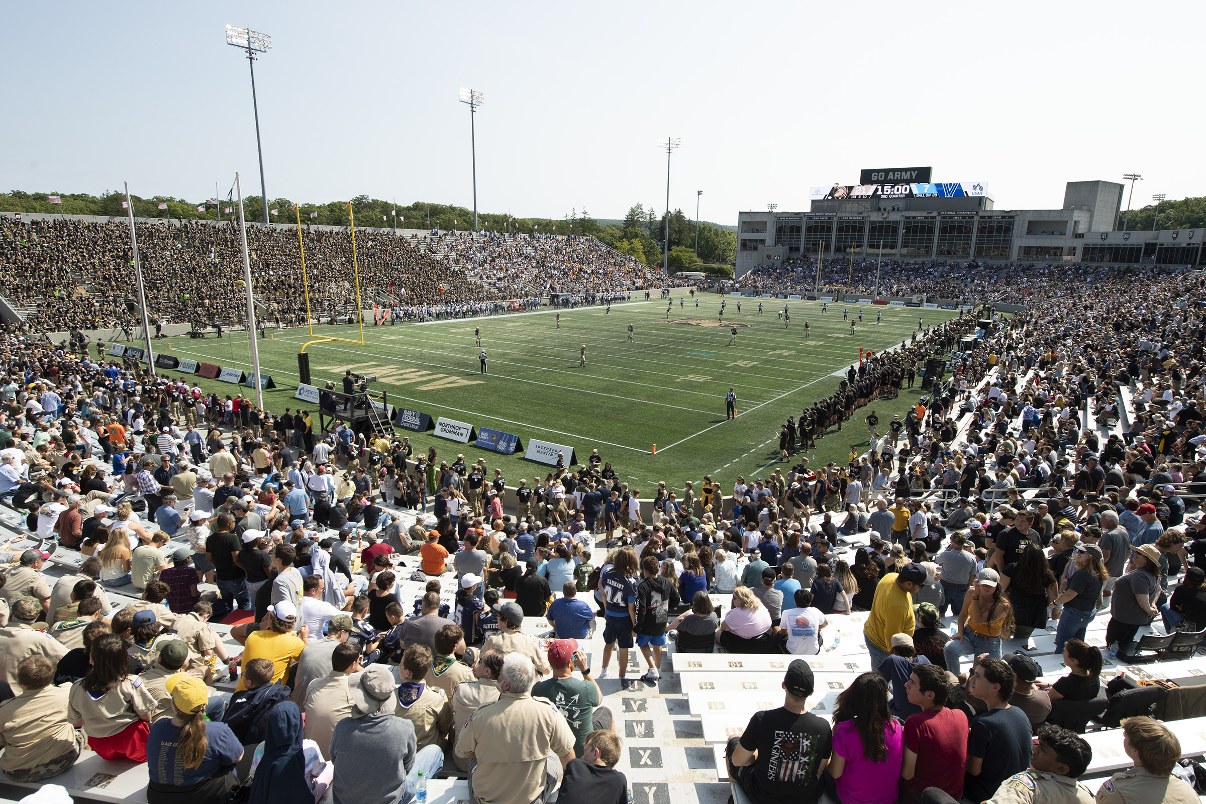 To better enjoy the football games and better protect West Point residents and the Corps of Cadets during home football games, follow the force protection measures and restrictions that are in effect.   (Photo by USMA PAO) 