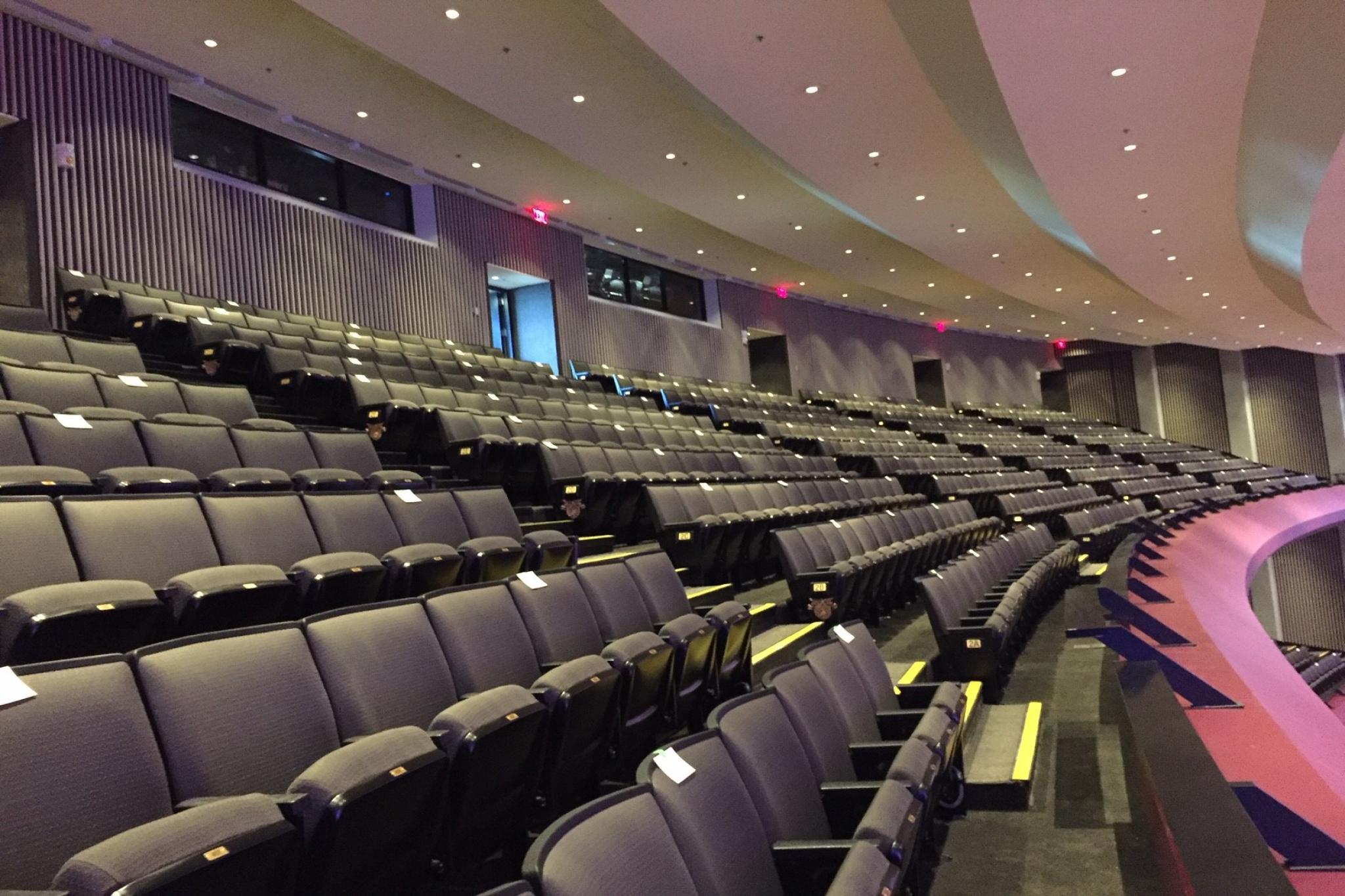 Eisenhower Hall Theatre seats