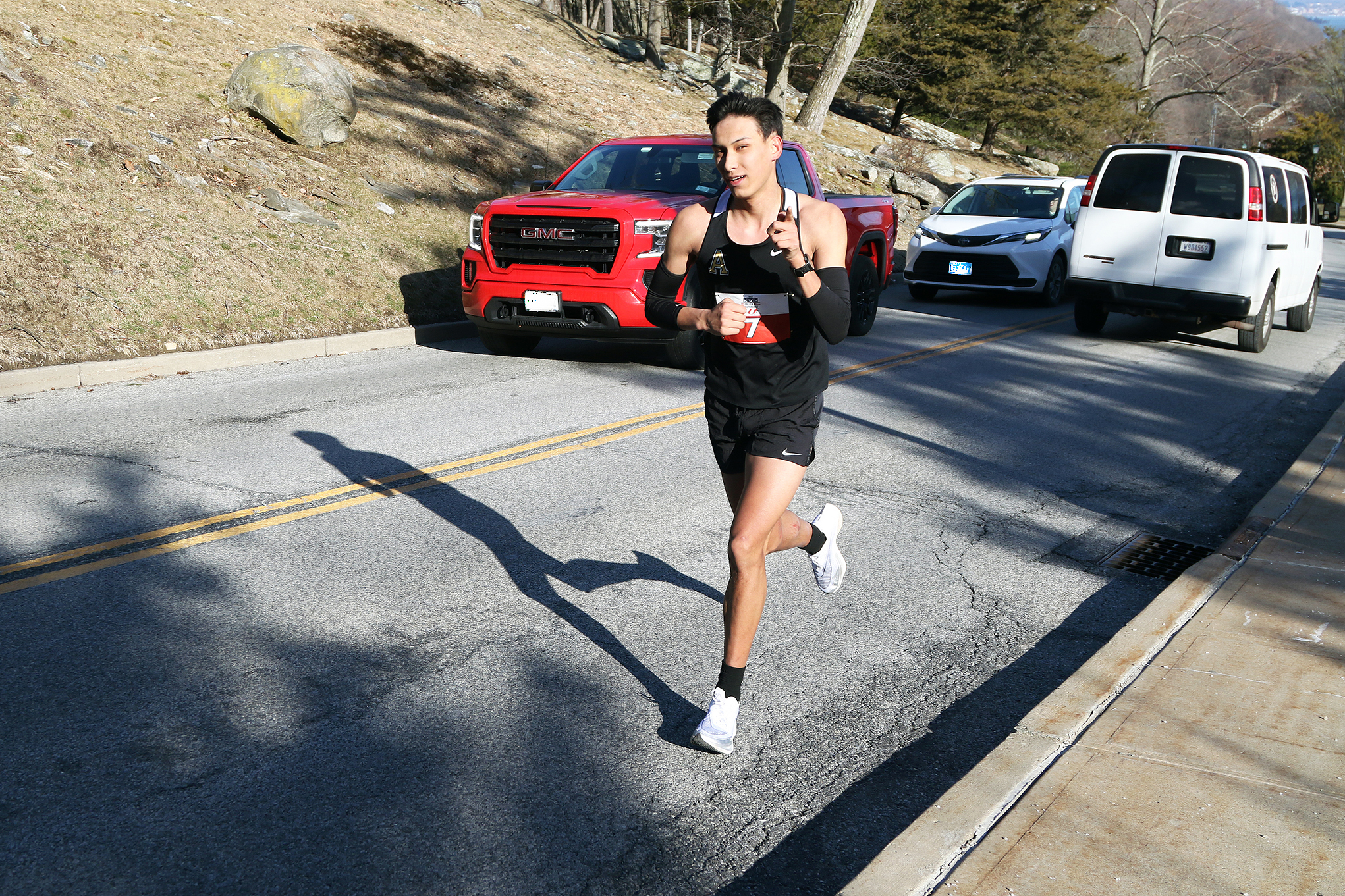 This year’s West Point Half-Marathon/Fallen Comrades Run and one-mile Kids Run race will be held in person on Sunday, March 17. This race is dedicated to members of the Long Gray Line who have gone to war and paid the ultimate sacrifice. We honor and celebrate their memory as we build camaraderie through friendly competition.   (Photo by Eric S. Bartelt/PV)