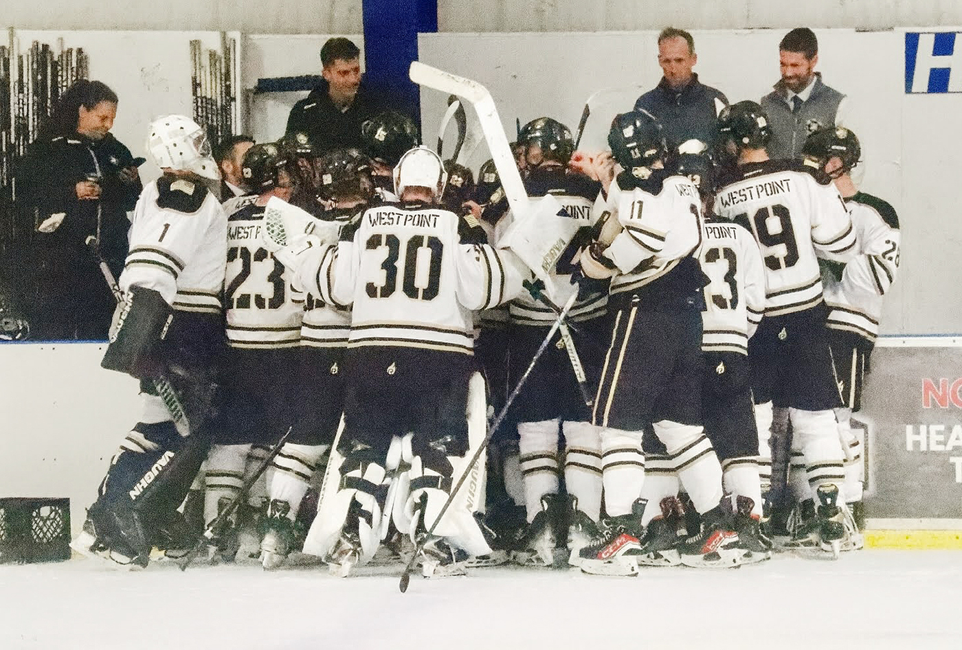 Army West Point Club Hockey earned a 6-2 win over Roger Williams University on Jan. 10.  (Photo provided by Army Club Hockey)