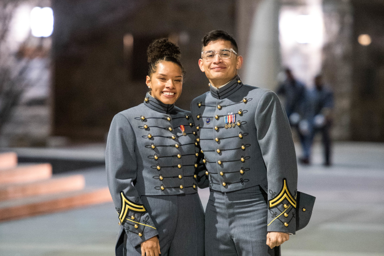 Every year, the U.S. Military Academy designates one weekend during the spring semester for cadets to celebrate as a class and the Yearlings of the USMA Class of 2025 enjoyed their moment during Yearling Winter Weekend Feb. 4 at Washington Hall.   The Class of 2025 welcomed keynote speaker, Command Sgt. Maj. Mobarakzadeh, who is currently serving as the division command sergeant major of the 10th Mountain Division at Fort Drum, New York.  Mobarakzadeh spoke about the importance of standards and discipline, 
