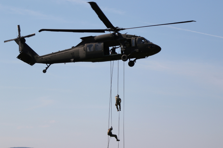 West Point cadets approximately make up two-thirds of the cadets who participate in each session, five total sessions, with Reserve Officer Training Corps cadets and Soldiers from Task Force Leader who make-up the 250 people each class during the summer.         	