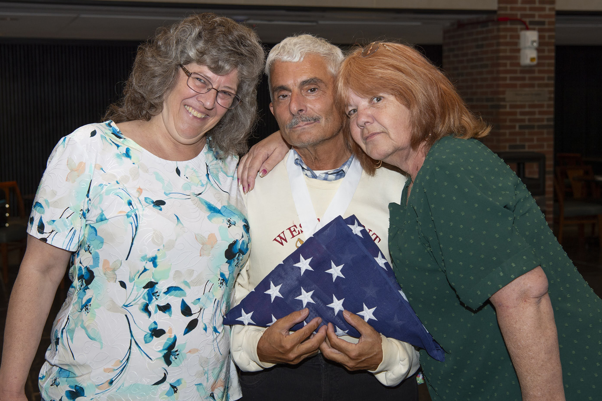 Department of Defense, Army civilians were presented awards and certificates in recognition of appreciation for their years of service and retirement during a ceremony June 15 at Crest Hall. Four West Point employees – James “Chickie” Ciccarelli, Beth N. Craig, Maureen Howard and John J. DeAngelis – were honored by U.S. Military Academy Garrison Commander, Col. Anthony J. Bianchi, during the ceremony.   (Photo by Kyle Osterhoudt/USMA PAO)