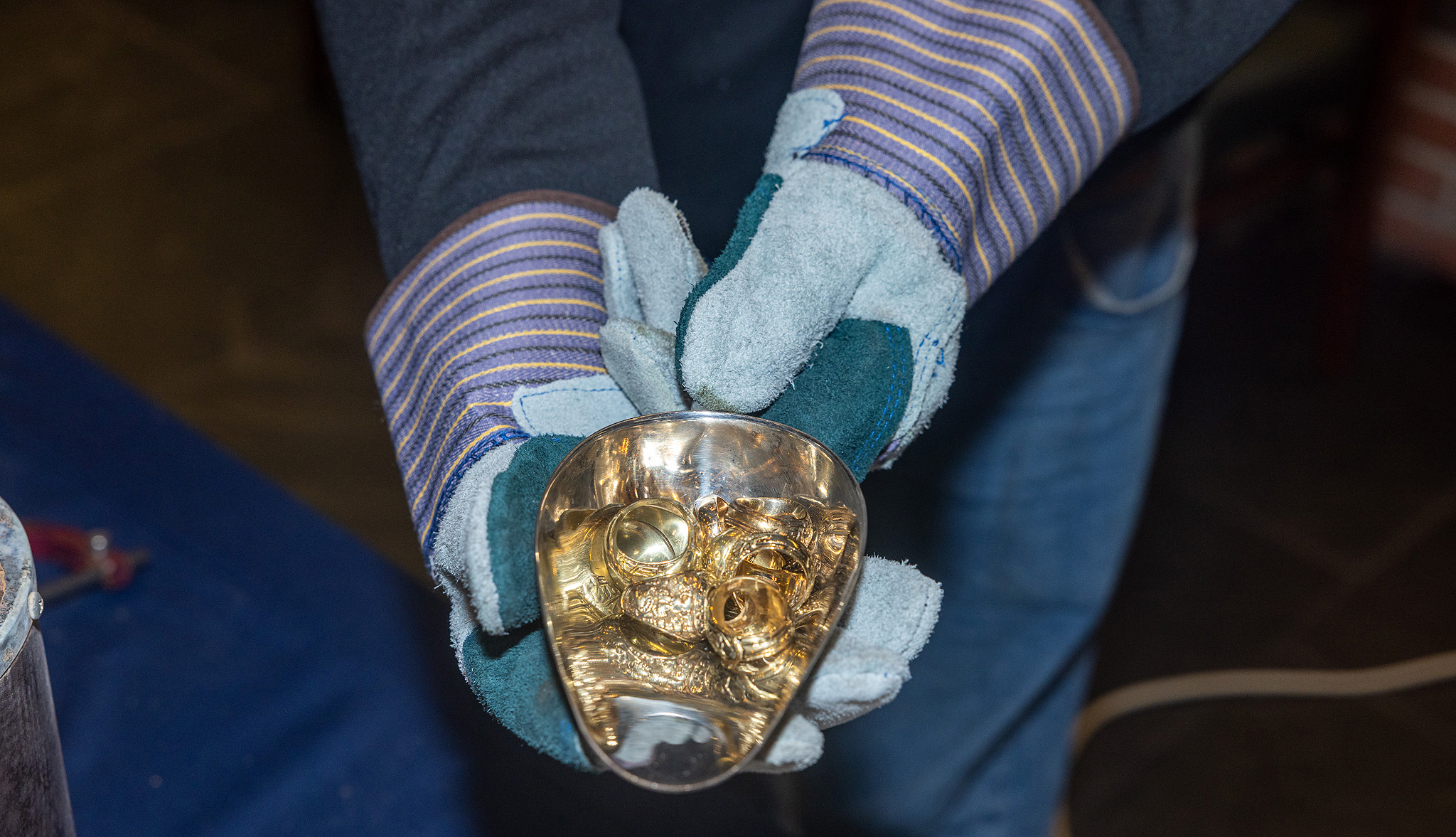 The West Point Association of Graduates hosted the 26th annual Class Ring Memorial Program at Eisenhower Hall on Jan. 9. There were 67 class rings donated with the oldest from 1912 and the most recent from 1997 to the U.S. Military Academy Class of 2027's rings and future classes. (Photo by Eric S. Bartelt / USMA-VI)
