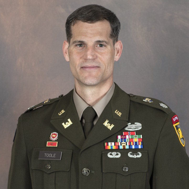 Photo of LTC Justin Toole