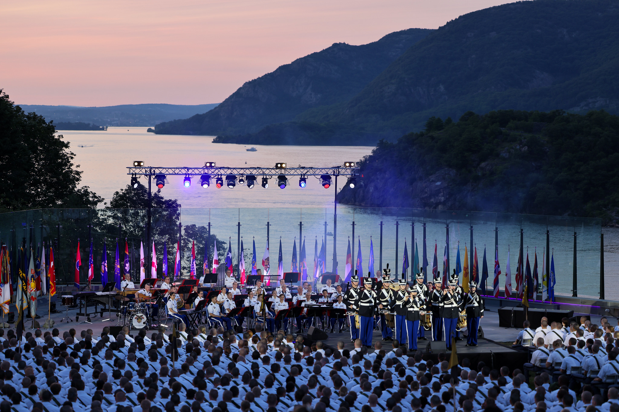 The West Point Band at Trophy Point