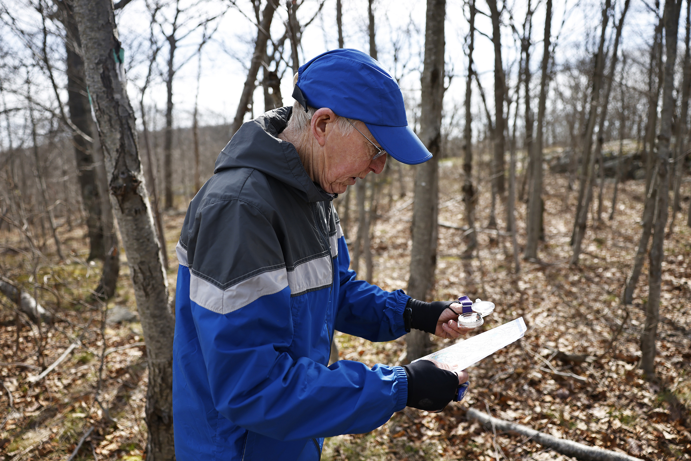 The U.S. Military Academy Orienteering Club hosted a sanctioned USA Orienteering National Ranking Event (NRE) at Camp Shea on April 13 and Lake Frederick and Bull Pond Recreation Area on April 14.  (Photo by Eric S. Bartelt/USMA PAO)