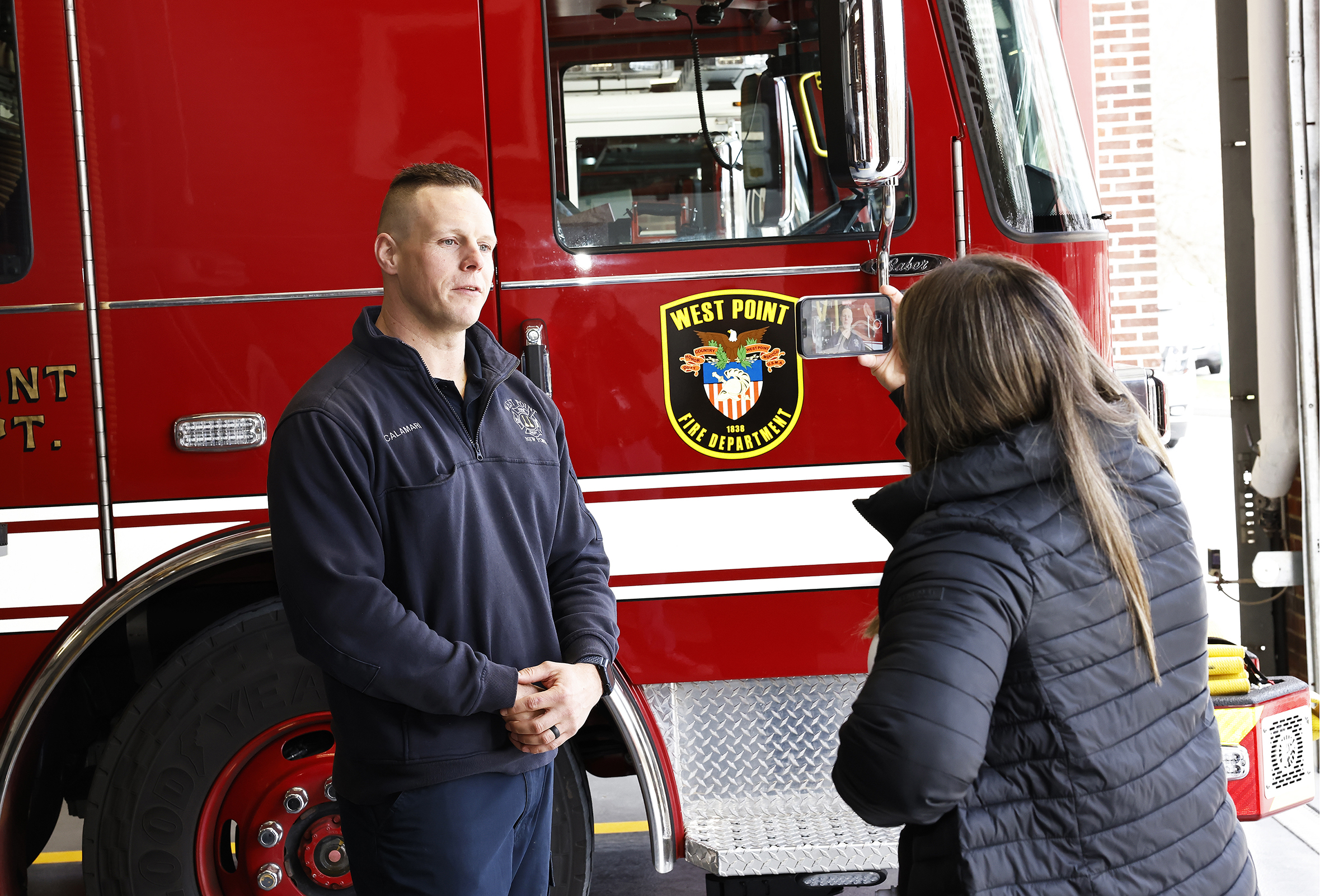 The West Point Fire Department (WPFD) offered a glimpse of their fire station renovations with a community open house April 5 at Fire Station 1 across from the West Point Cemetery on Washington Road.  (Photo by Eric S. Bartelt/USMA PAO)