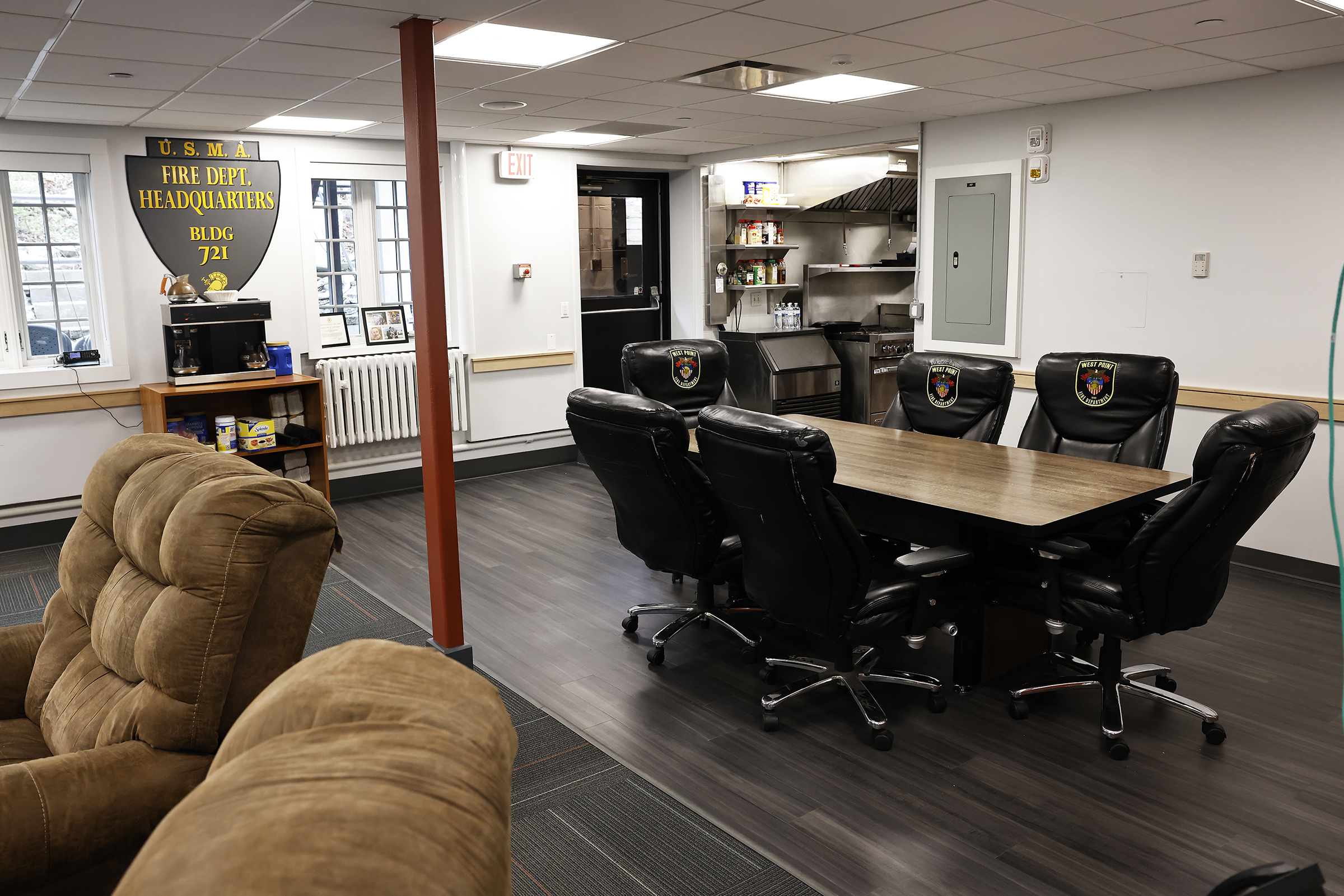 The West Point Fire Department (WPFD) offered a glimpse of their fire station renovations with a community open house April 5 at Fire Station 1 across from the West Point Cemetery on Washington Road.  (Photo by Eric S. Bartelt/USMA PAO)