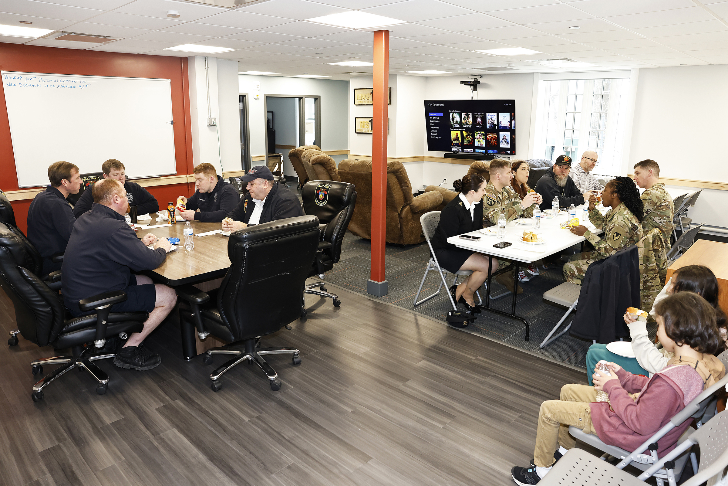 The West Point Fire Department (WPFD) offered a glimpse of their fire station renovations with a community open house April 5 at Fire Station 1 across from the West Point Cemetery on Washington Road.  (Photo by Eric S. Bartelt/USMA PAO)