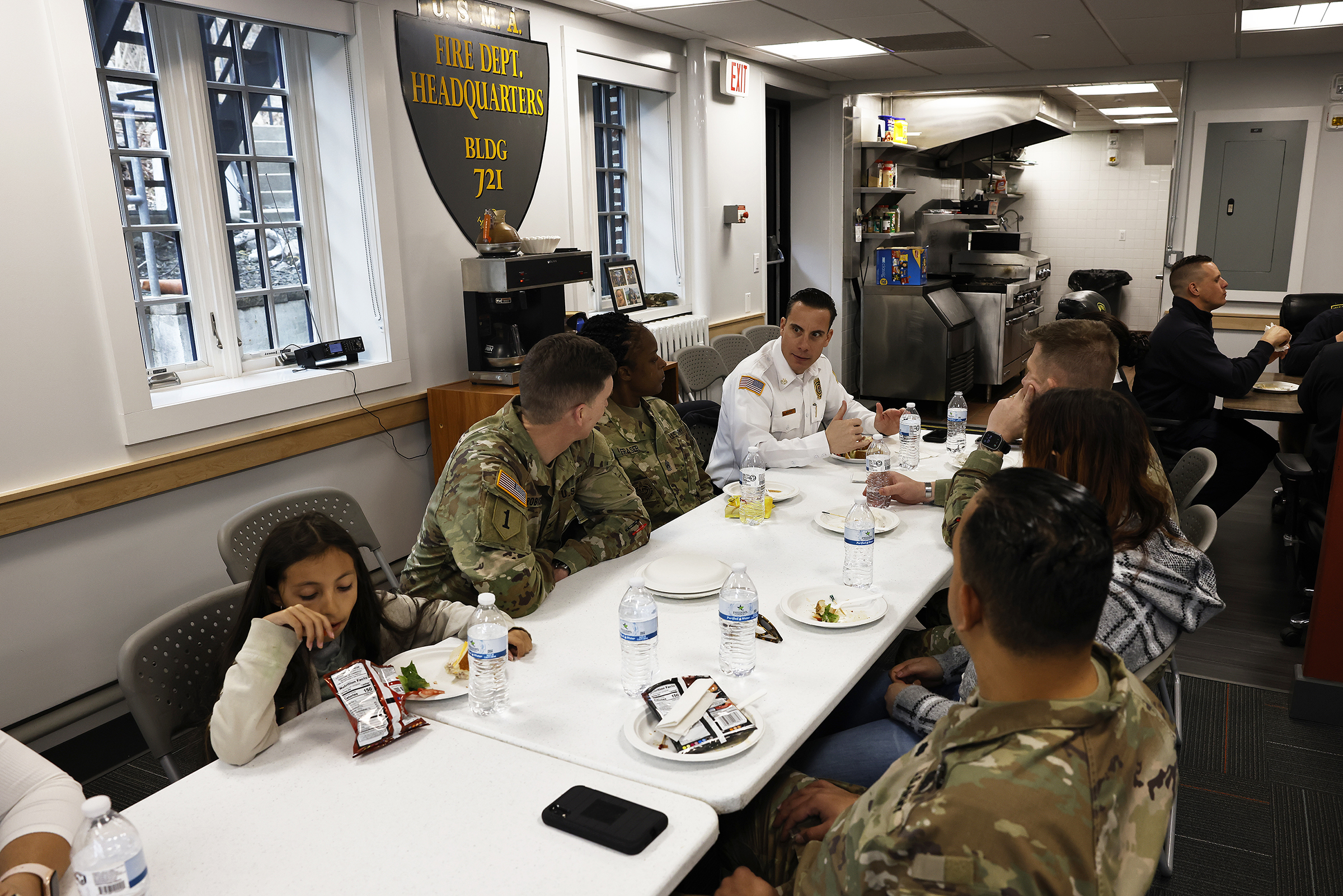 The West Point Fire Department (WPFD) offered a glimpse of their fire station renovations with a community open house April 5 at Fire Station 1 across from the West Point Cemetery on Washington Road.  (Photo by Eric S. Bartelt/USMA PAO)