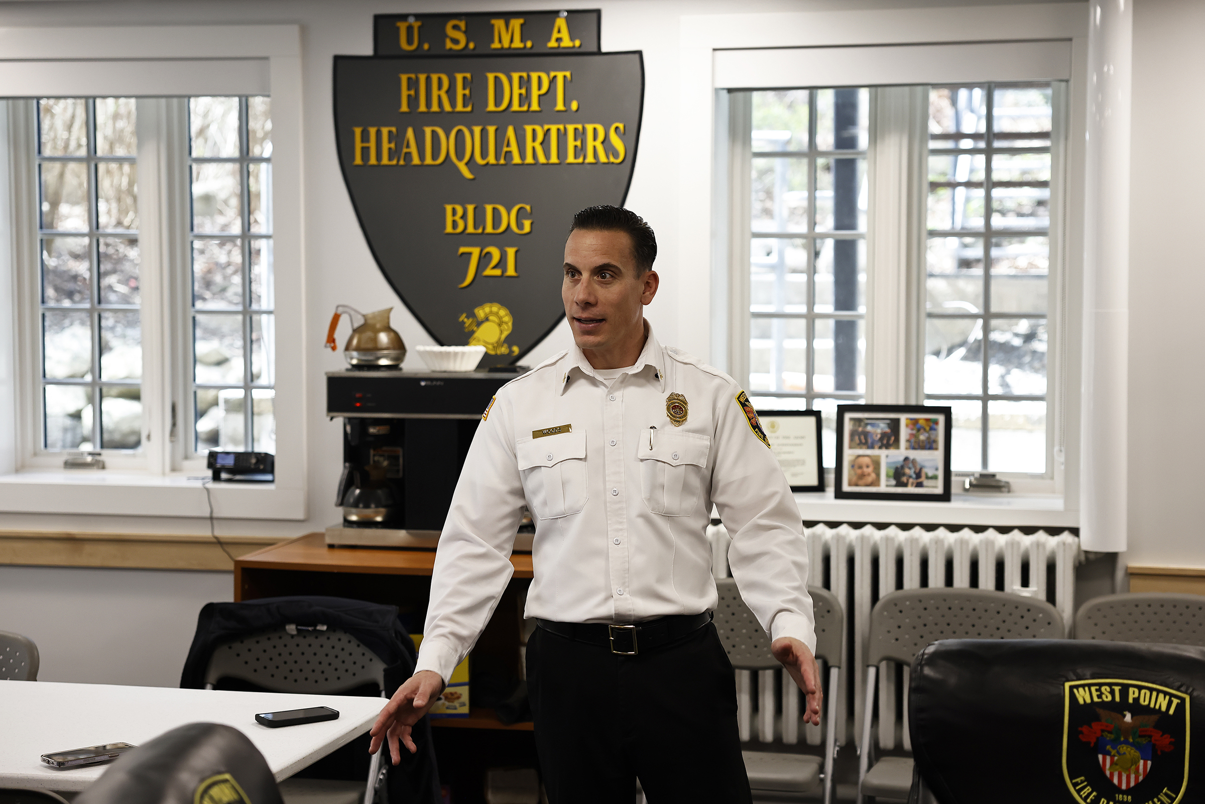 The West Point Fire Department (WPFD) offered a glimpse of their fire station renovations with a community open house April 5 at Fire Station 1 across from the West Point Cemetery on Washington Road.  (Photo by Eric S. Bartelt/USMA PAO)