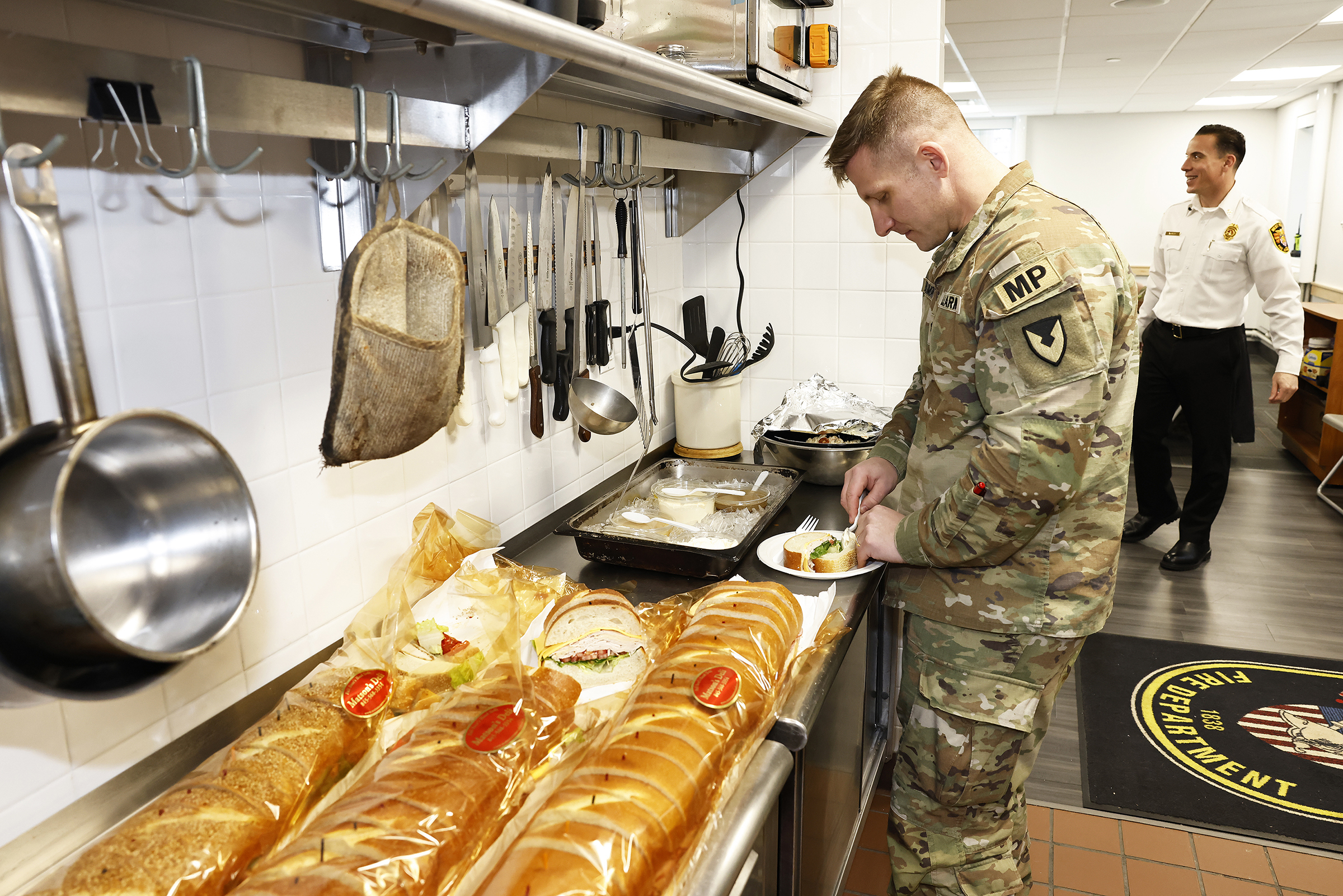 The West Point Fire Department (WPFD) offered a glimpse of their fire station renovations with a community open house April 5 at Fire Station 1 across from the West Point Cemetery on Washington Road.  (Photo by Eric S. Bartelt/USMA PAO)