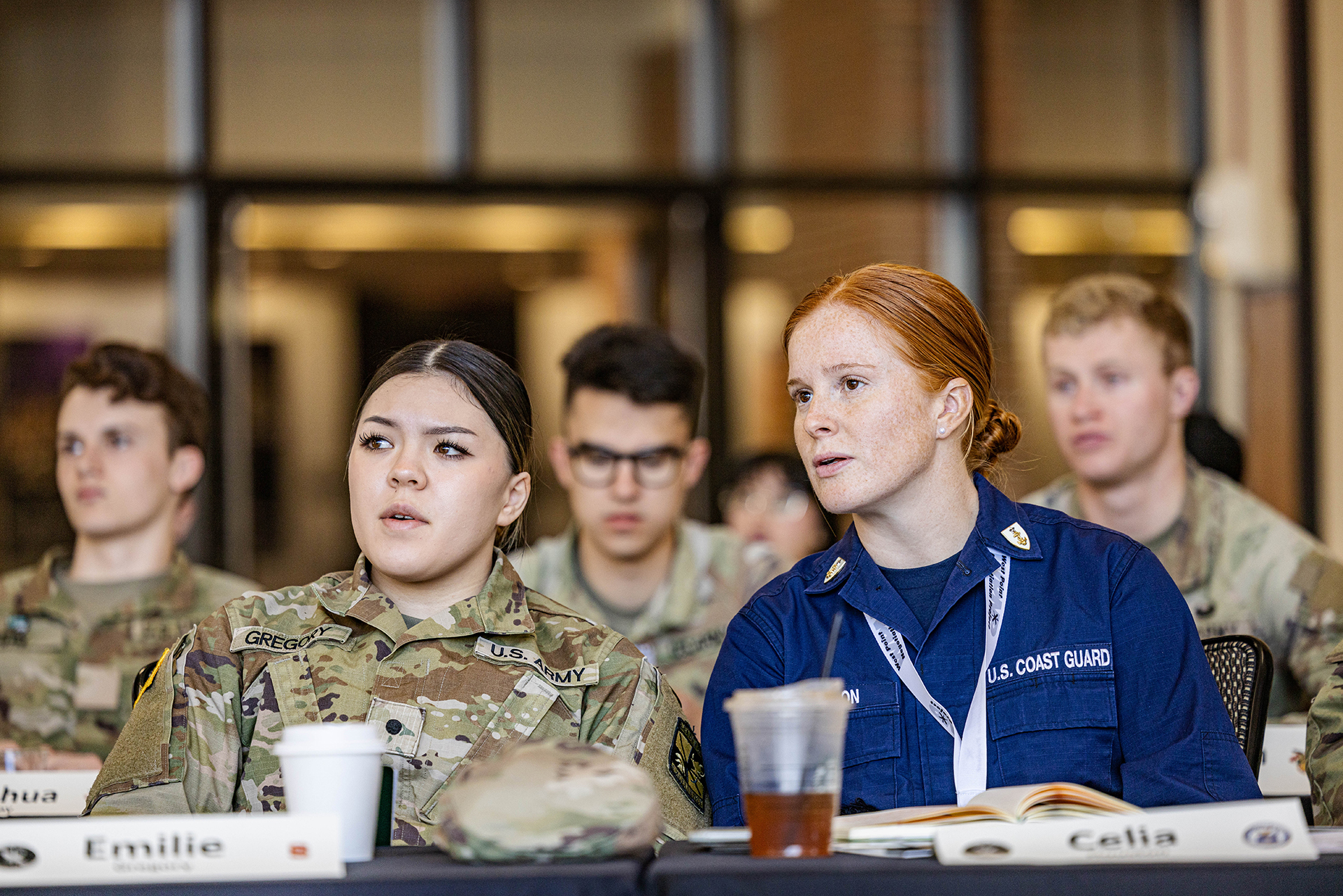 The West Point Negotiation Project -- as part of the West Point Leadership Center and the Department of Behavioral Sciences & Leadership (BS&L) hosted its 15th annual Cadet Workshop from April 3–5 at Eisenhower Hall.   (Photo by Jorge Garcia/USMA PAO)