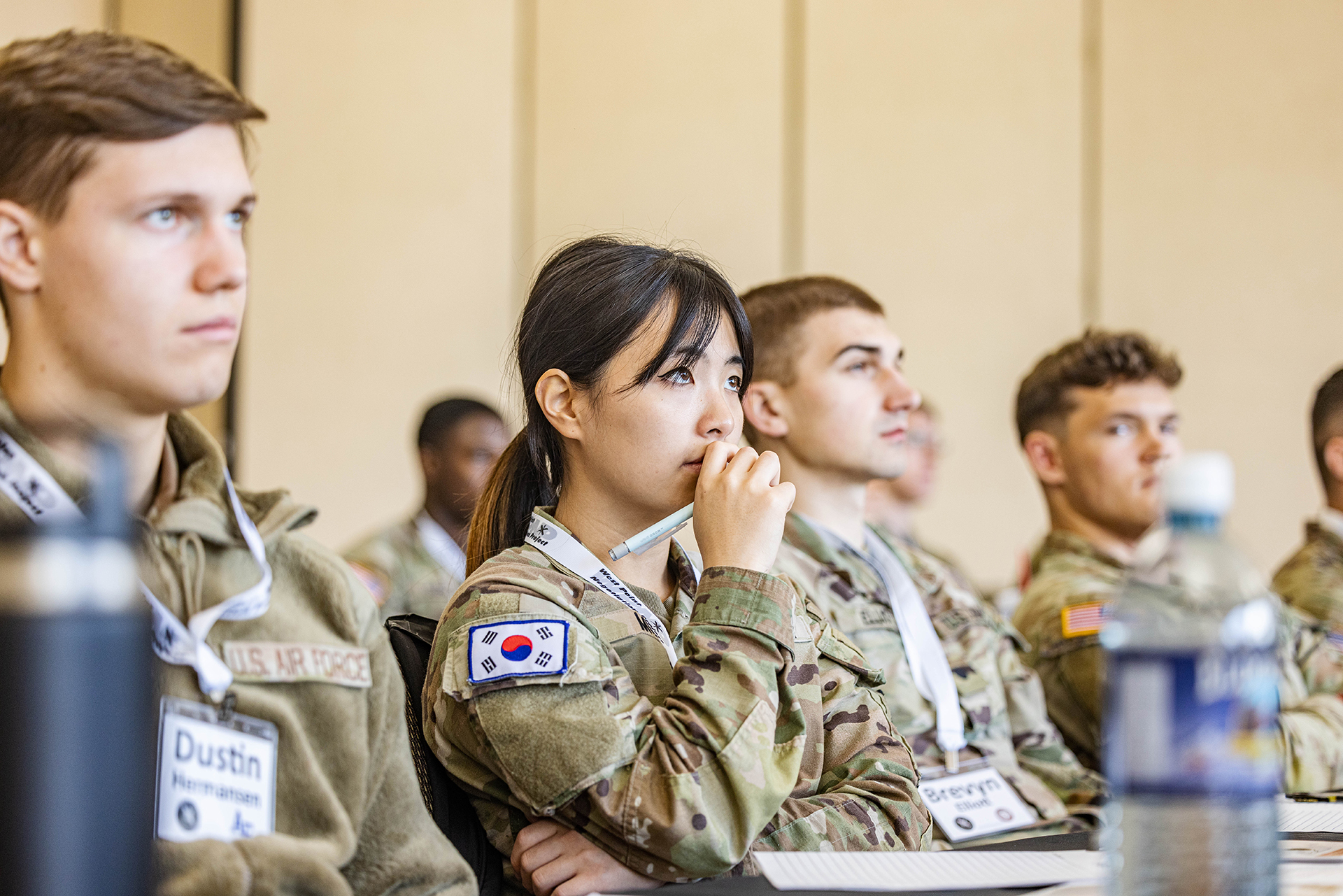 The West Point Negotiation Project -- as part of the West Point Leadership Center and the Department of Behavioral Sciences & Leadership (BS&L) hosted its 15th annual Cadet Workshop from April 3–5 at Eisenhower Hall.   (Photo by Jorge Garcia/USMA PAO)