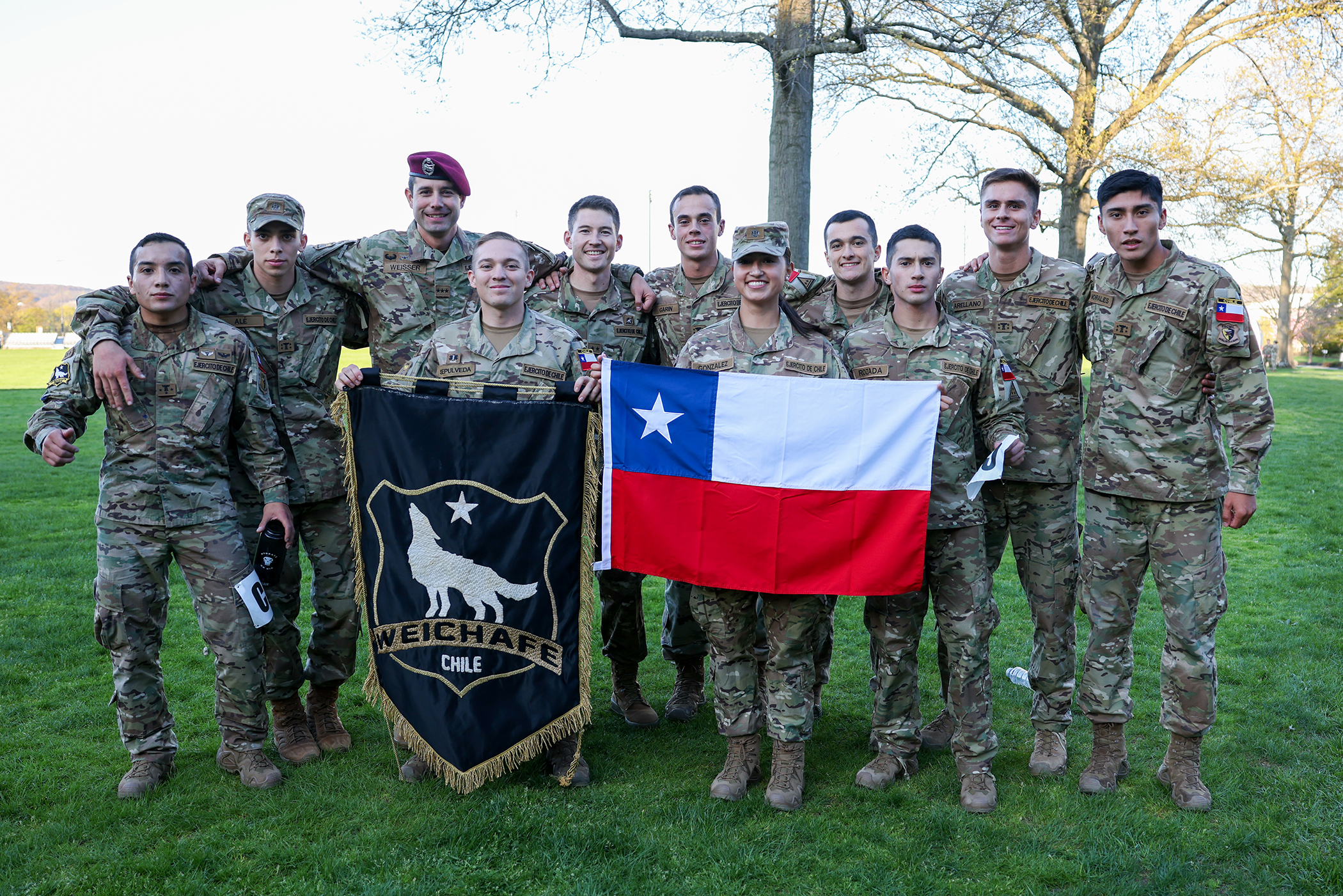 Forty-eight teams participated the Order of March Relay Competition April 22 to determine the order of movement for the 2024 Sandhurst Military Skills Competition hosted at the U.S. Military Academy.   (Photo by Sgt. 1st Class Alan Brutus/USMA PAO)