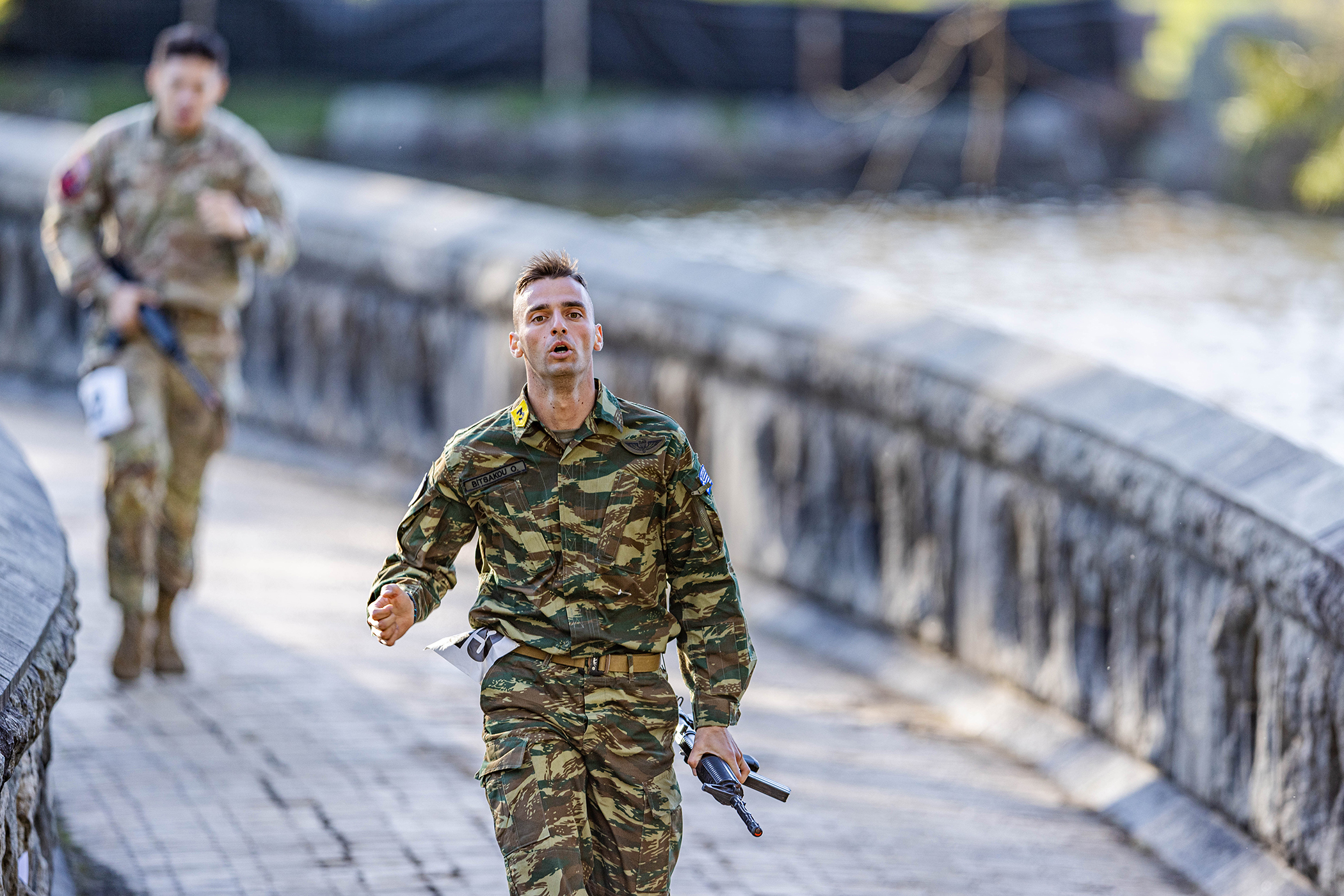 Forty-eight teams participated the Order of March Relay Competition April 22 to determine the order of movement for the 2024 Sandhurst Military Skills Competition hosted at the U.S. Military Academy.   (Photo by Jorge Garcia/USMA PAO)