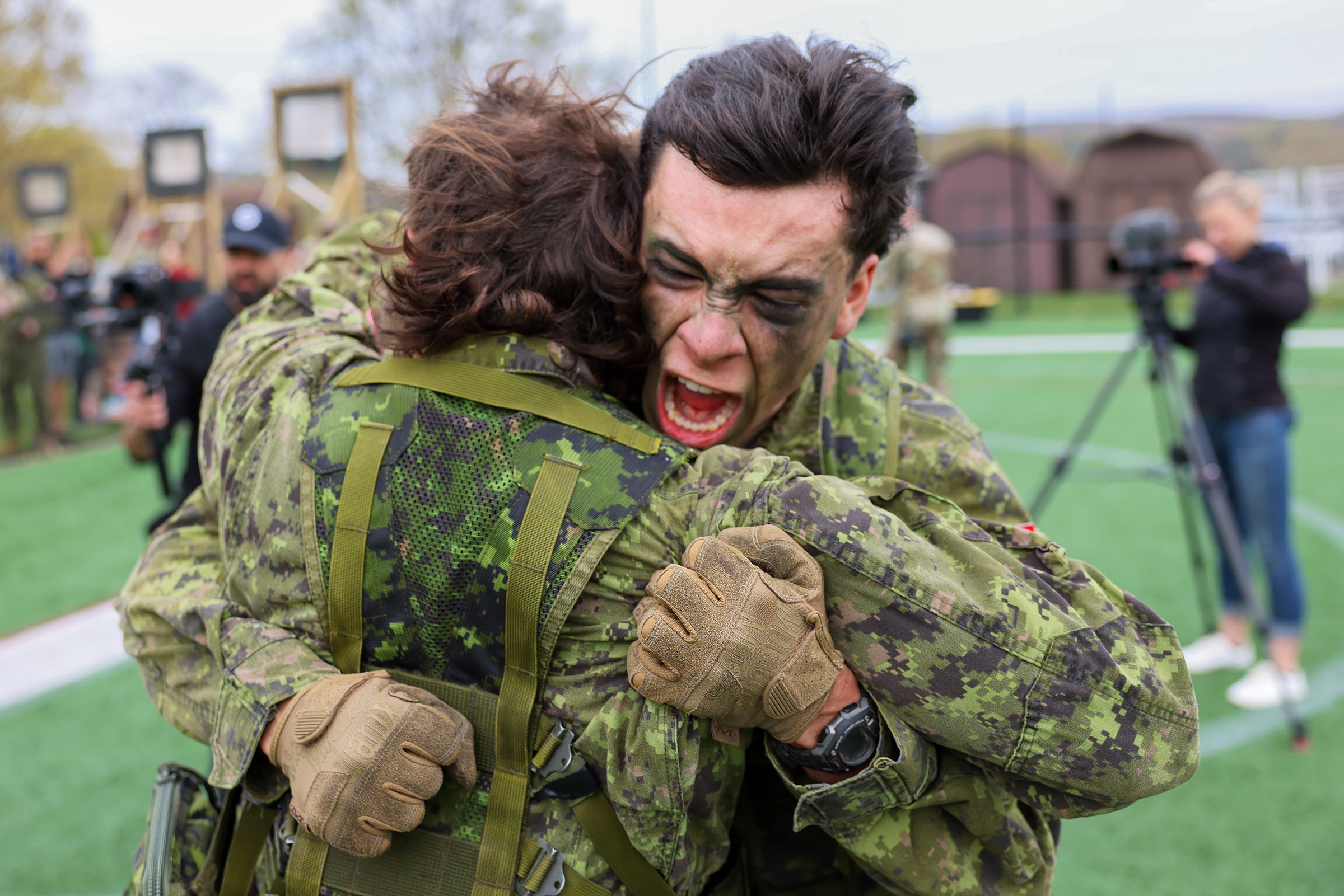 Forty-eight teams competed in the Sandhurst International Military Skills Competition April 26-27 at various locations throughout West Point. The teams consisted of 10 U.S. Military Academy company squads, USMA Black and Gold teams, 17 international teams, three other service academy teams and 16 ROTC teams from across the nation.   (Photo by Sgt. 1st Class Alan Brutus/USMA PAO)