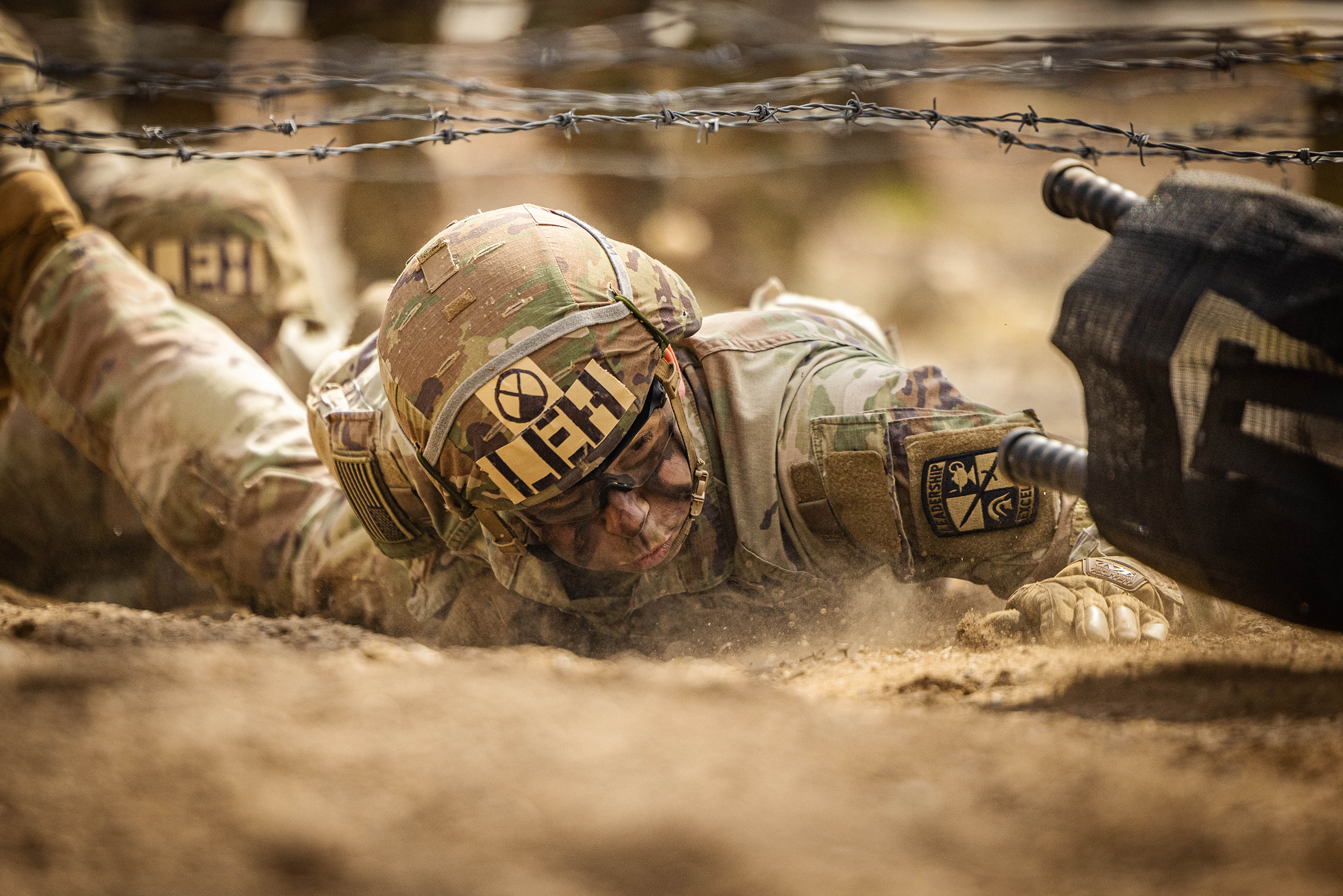 Forty-eight teams competed in the Sandhurst International Military Skills Competition April 26-27 at various locations throughout West Point. The teams consisted of 10 U.S. Military Academy company squads, USMA Black and Gold teams, 17 international teams, three other service academy teams and 16 ROTC teams from across the nation.   (Photo by Jorge Garcia/USMA PAO)