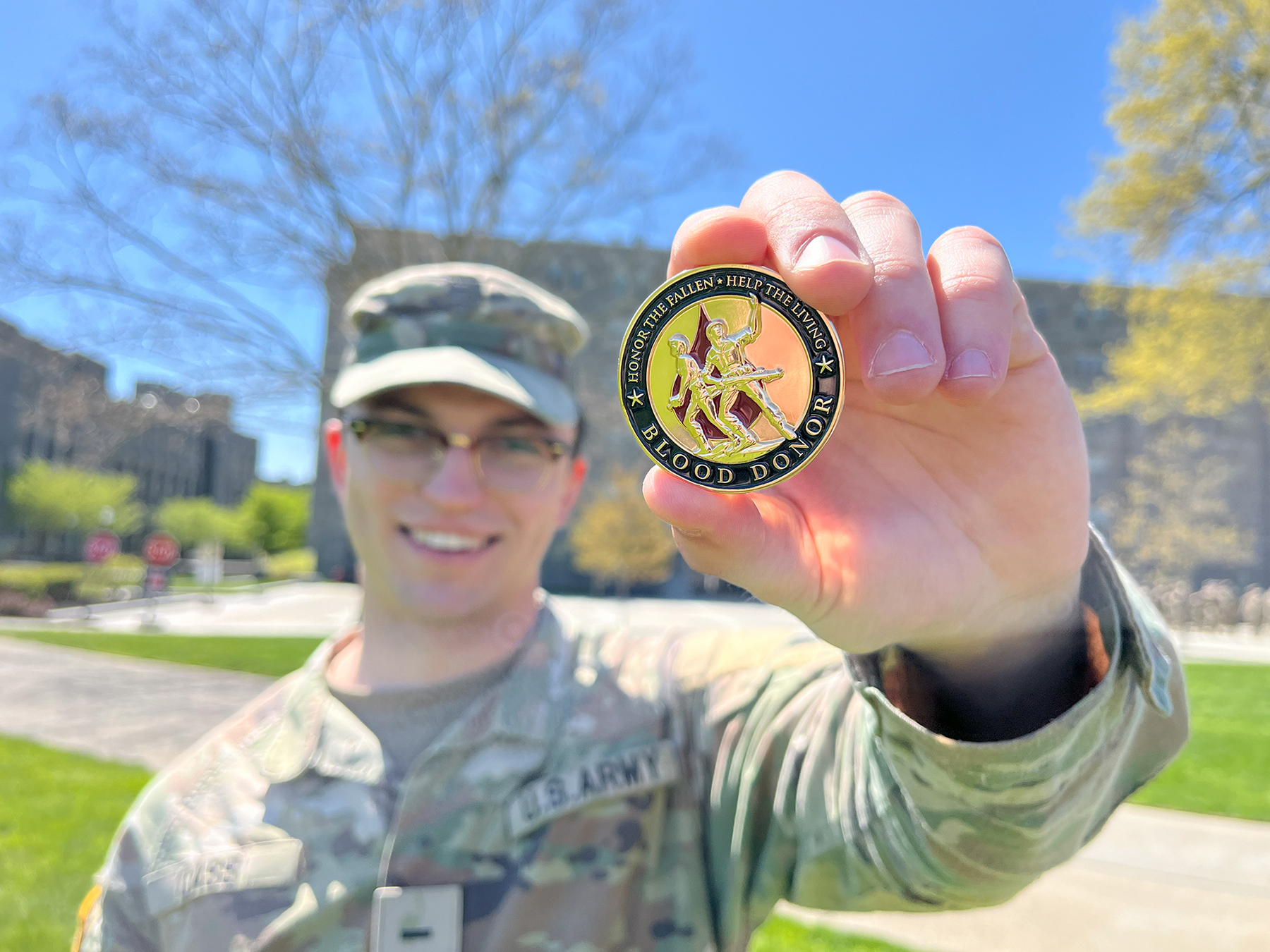 West Point is hosting the New York Blood Center for a blood drive from Sept. 3-6 at Eisenhower Hall.  (Photo provided by the New York Blood Center)