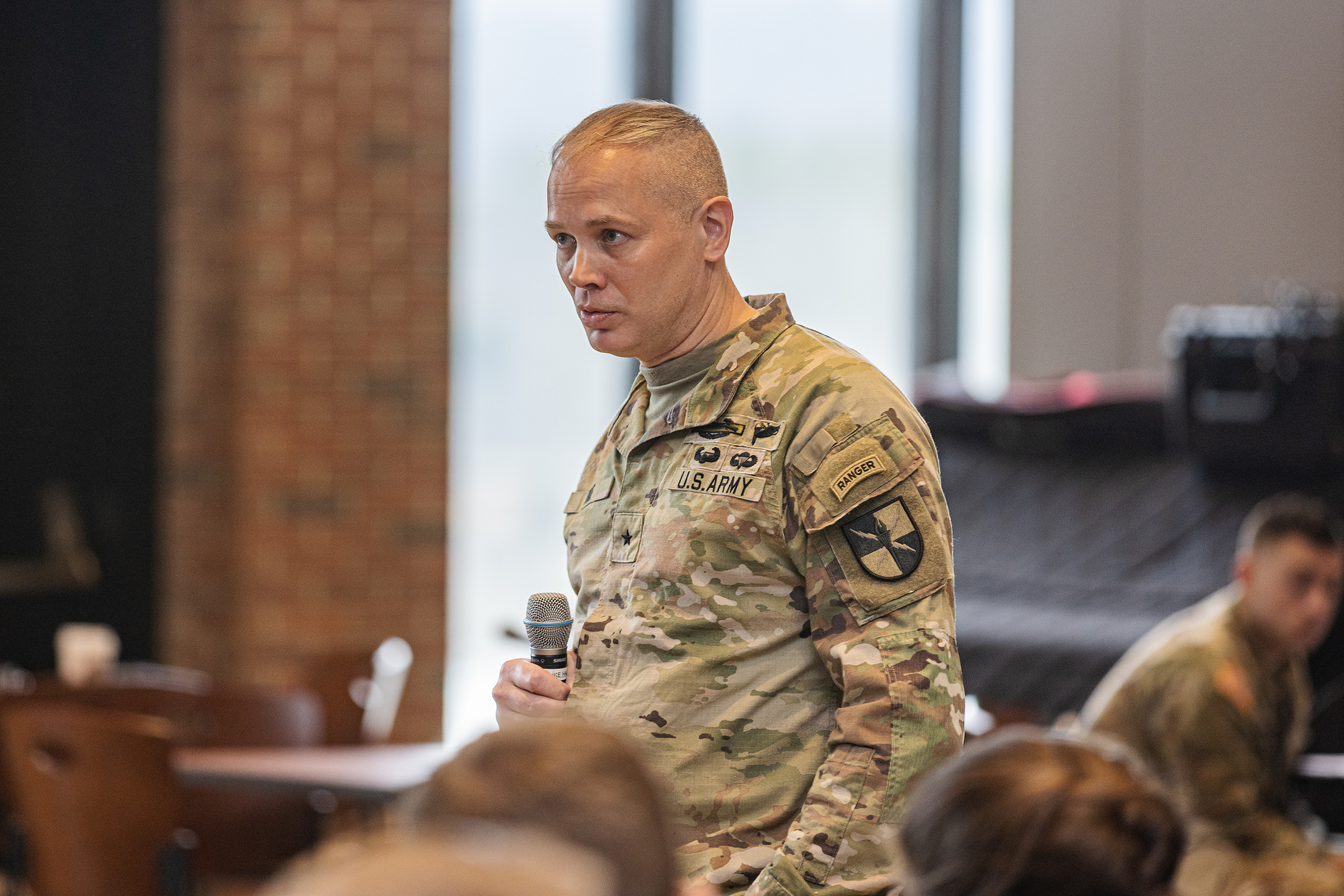 The Cyber Leaders Conference, titled "Company Grade Leadership in Cyber," united ROTC and West Point cadets who were recently selected for the cyber branch with experienced Army cyber personnel, offering our nation’s Cyber officers a unique, highly impactful annual leadership development experience from Jan. 29-31 at U.S. Military Academy, West Point, N.Y.  U.S. Army photo by Jorge Garcia/USMA PAO