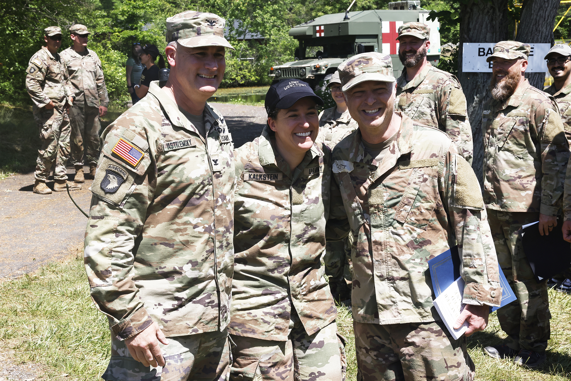 The Simon Center for the Professional Military Ethic and the Department of Military Instruction conducted a Civilian Military Experience (CivMX) for civilian staff, faculty and coaches to immerse in the training experience of cadets and foster a shared understanding about the requirements of the Army profession.  It was a three-day, two-night course from June 5-7, which allowed the 18 participants to engage in a combination of lessons, reflections, field exercises and leadership/fellowship roles to develop 