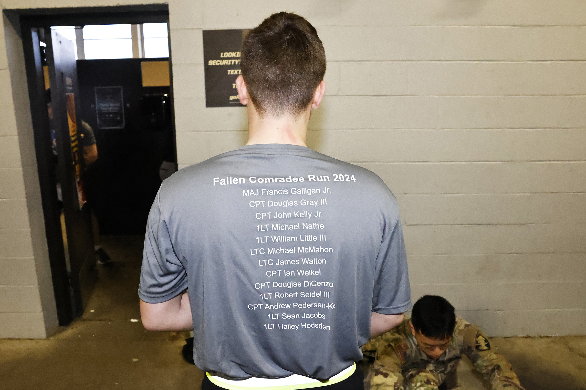 The Army West Point Cadet Marathon Team hosted the 2024 Fallen Comrades Half Marathon on March 17 at West Point. An estimated 700 participants took part in the run and ruck divisions, along with a one-mile Kids Run. The race started and finished at Michie Stadium and ran through most parts of the installation. The purpose of the half marathon is to promote physical fitness and to commemorate West Point graduates who were killed in action or training during Vietnam or the Global War on Terrorism. At each mil