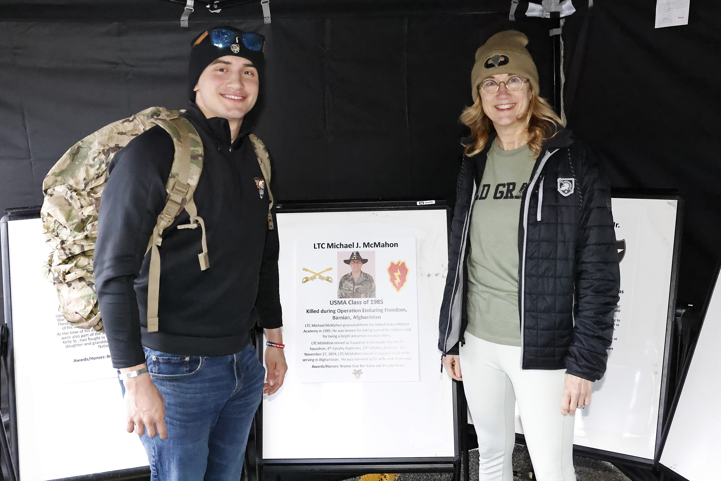 The Army West Point Cadet Marathon Team hosted the 2024 Fallen Comrades Half Marathon on March 17 at West Point. An estimated 700 participants took part in the run and ruck divisions, along with a one-mile Kids Run. The race started and finished at Michie Stadium and ran through most parts of the installation. The purpose of the half marathon is to promote physical fitness and to commemorate West Point graduates who were killed in action or training during Vietnam or the Global War on Terrorism. At each mil