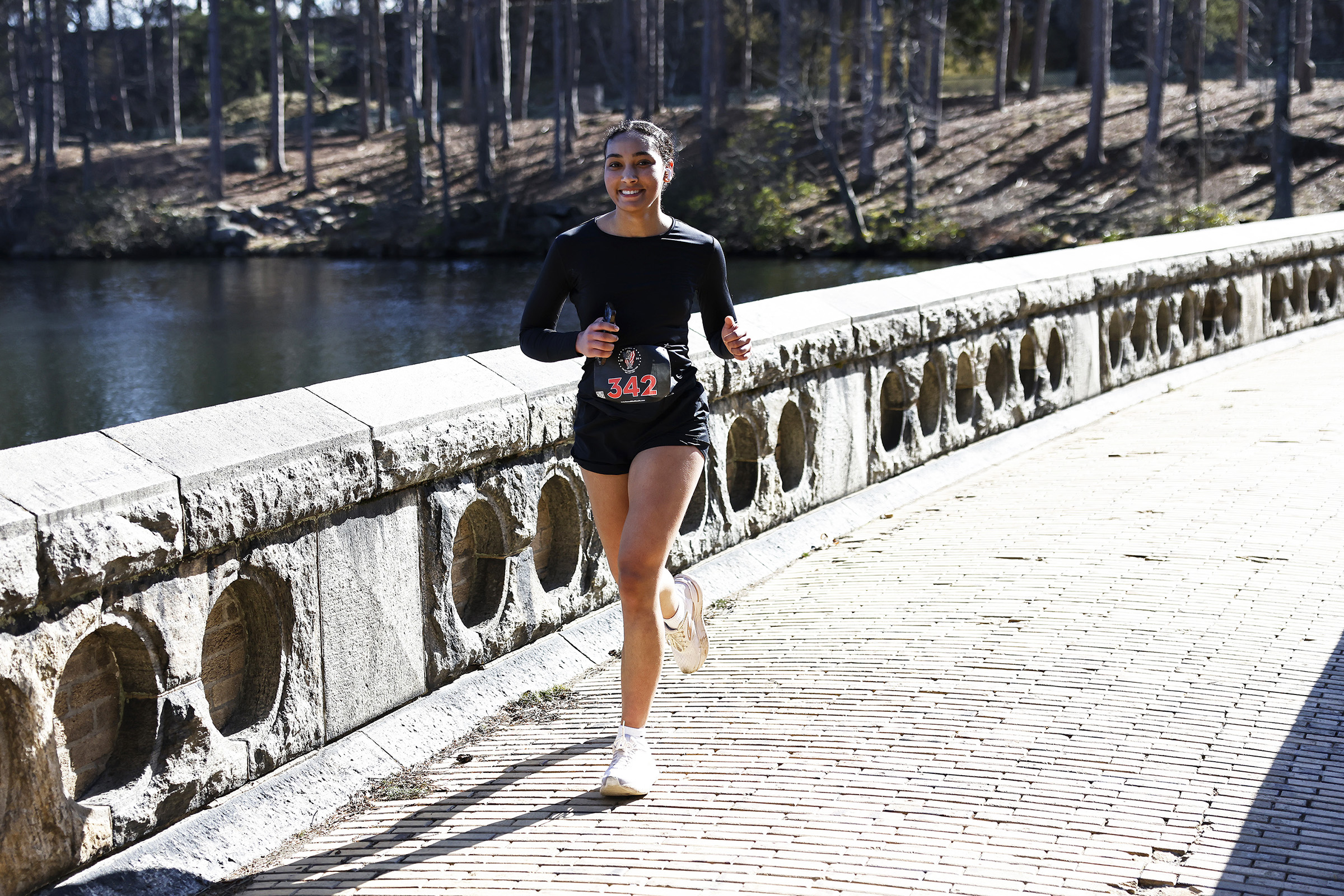 The Army West Point Cadet Marathon Team hosted the 2024 Fallen Comrades Half Marathon on March 17 at West Point. An estimated 700 participants took part in the run and ruck divisions, along with a one-mile Kids Run. The race started and finished at Michie Stadium and ran through most parts of the installation. The purpose of the half marathon is to promote physical fitness and to commemorate West Point graduates who were killed in action or training during Vietnam or the Global War on Terrorism. At each mil