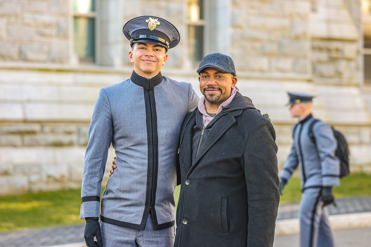 Cadets from the U.S. Military Class of 2027 spent time with family and friends during Plebe-Parent Weekend March 22-23 at West Point.   (Photo by Jorge Garcia/USMA PAO)