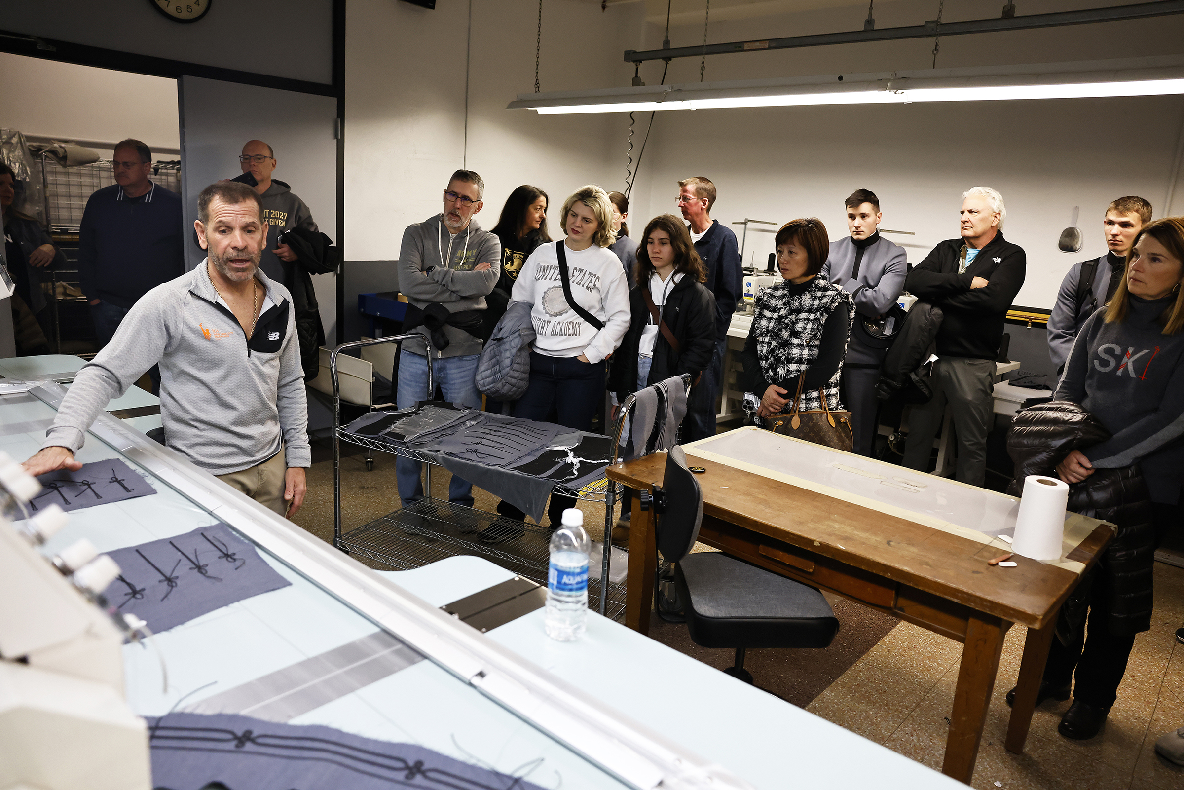 Cadets from the U.S. Military Class of 2027 spent time with family and friends during Plebe-Parent Weekend March 22-23 at West Point.   (Photo by Eric S. Bartelt/USMA PAO)