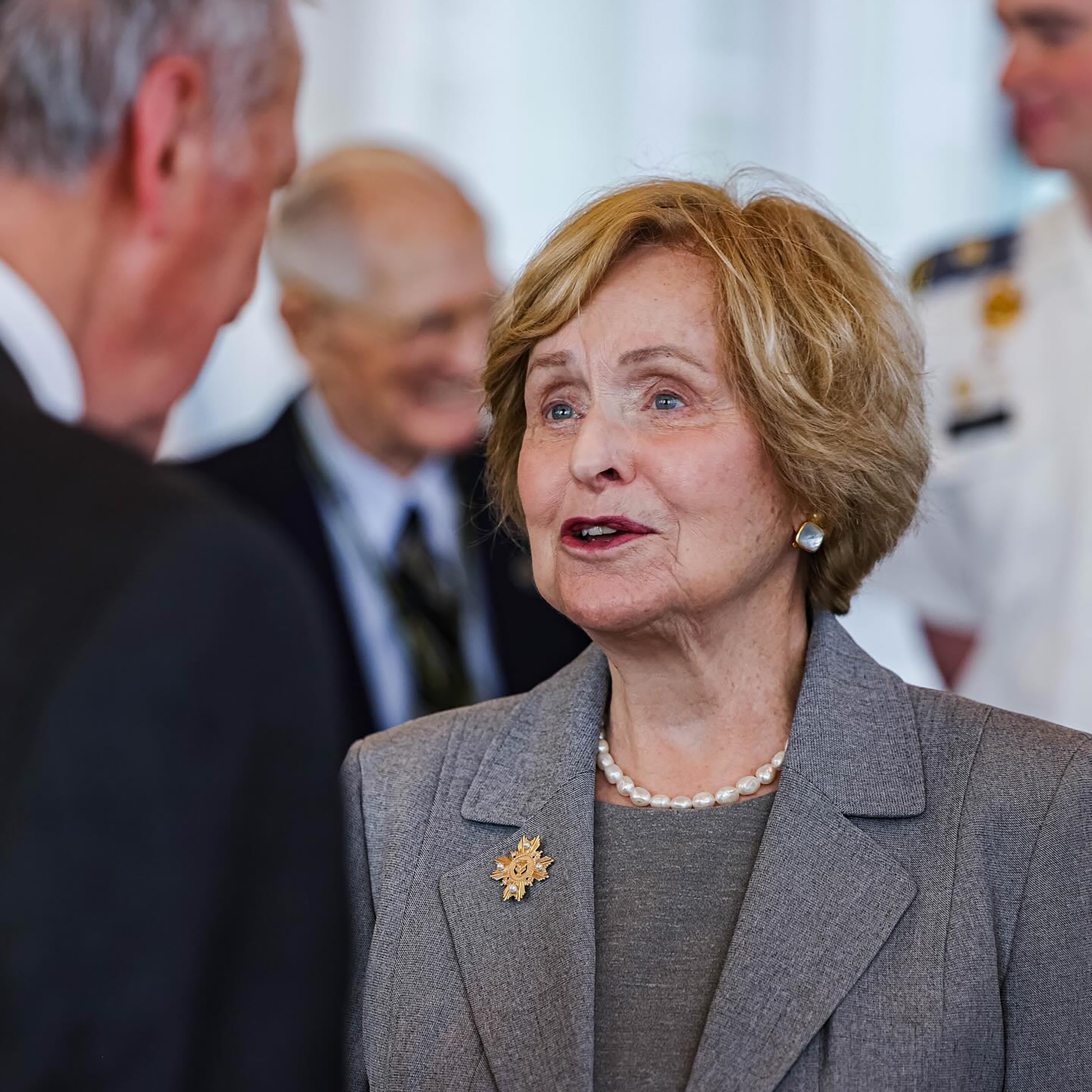 U.S. Military Academy alumni ceremonies took place May 21, which included a Medal of Honor Dedication ceremony, alumni wreath laying ceremony, the Corps of Cadets Alumni Review and the presentation of the West Point Association of Graduates' Distinguished Graduate Awards.   (Photo by Jorge Garcia/USMA PAO)