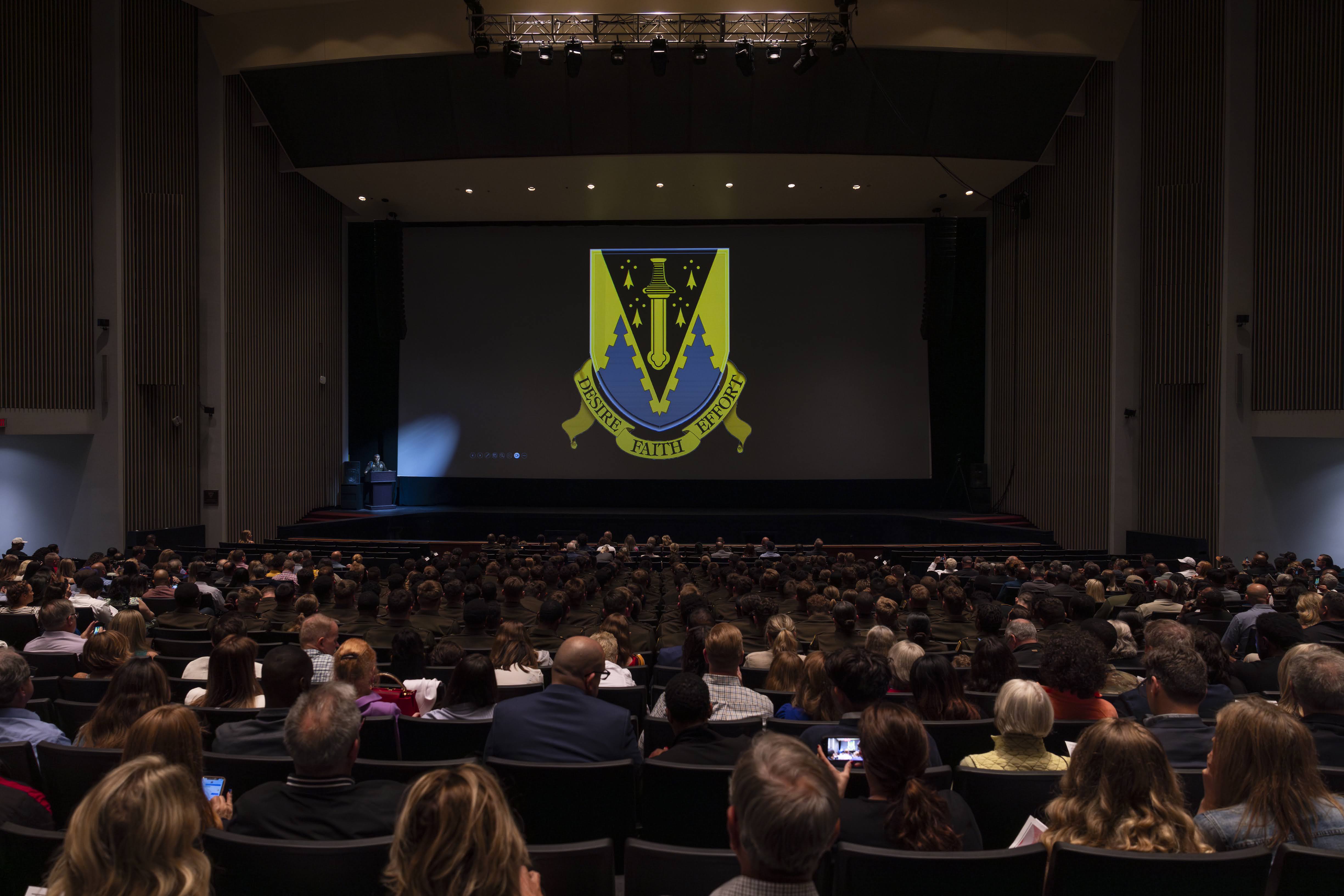 The U.S. Military Academy Preparatory School honored its Class of 2024 on its achievement with a Graduation Ceremony on May 11 at Eisenhower Hall Theatre.  (Photo by Christopher Hennen/USMA PAO)