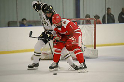 The Army Men’s Club Ice Hockey team opened its season on Sept. 19 with a dominant 5-1 victory over Marist College in Newburgh, N,Y.  (Photo provided by Army Club Hockey) 