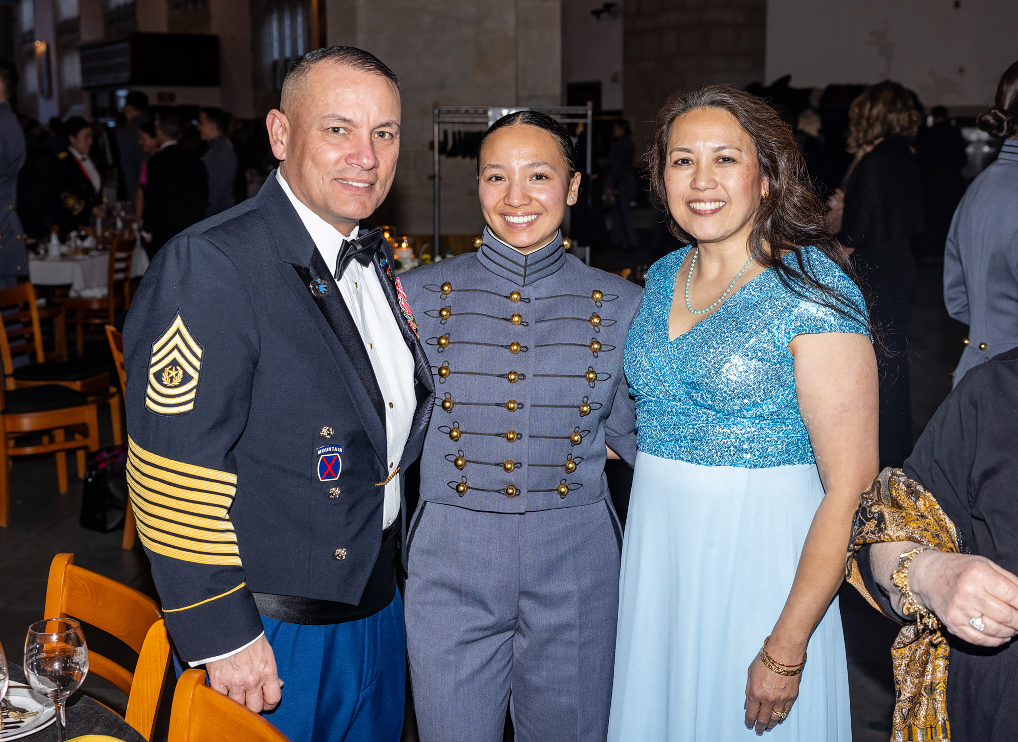 Class of 2029 Cadet Fallon Barretto is carving her own identity at the U.S. Military Academy, making early waves in the boxing ring while navigating the legacy of a distinguished Army career shaped by her father.  (Photo by Eric S. Bartelt/USMA PAO-VI)