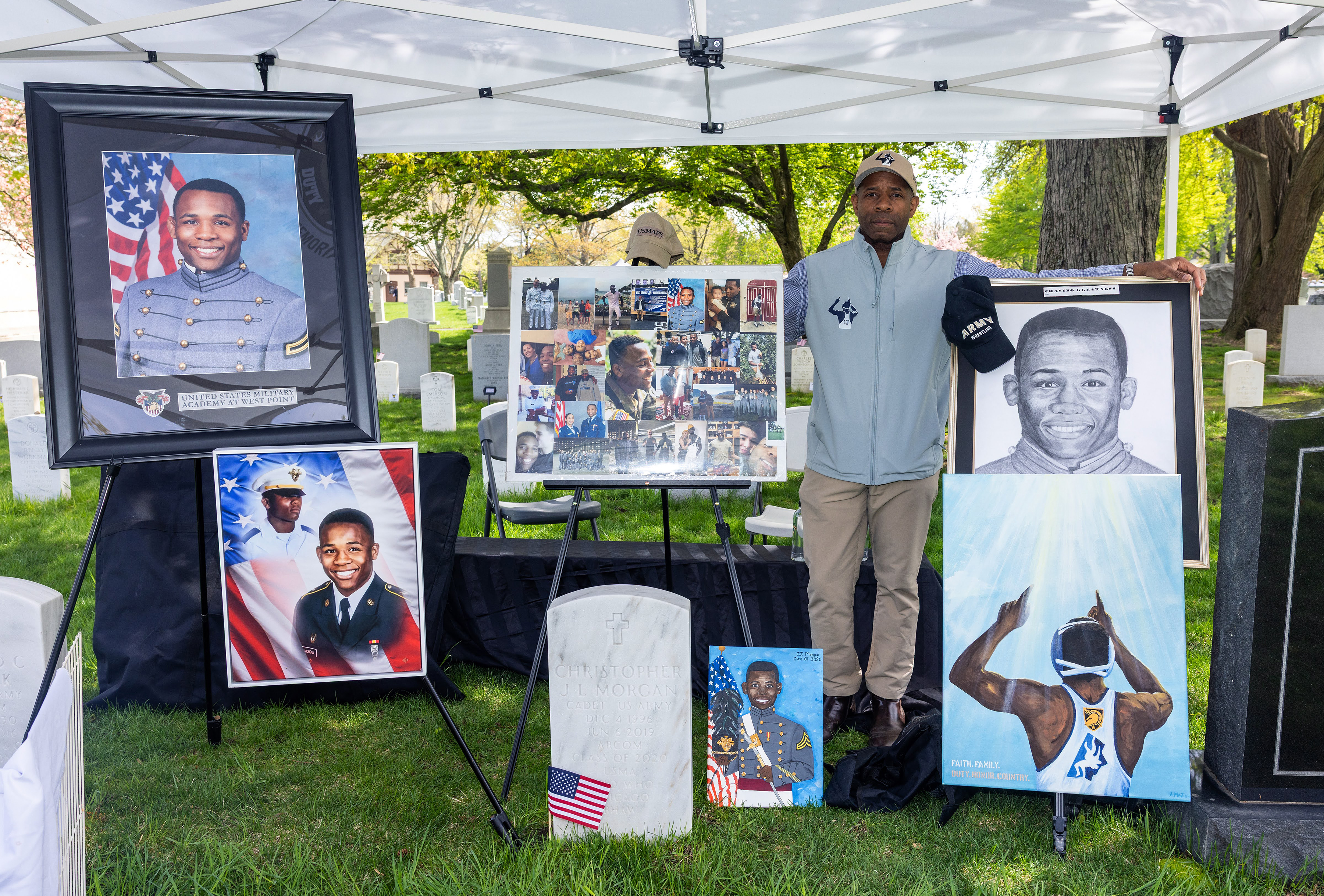 Cadets from the U.S. Military Academy Class of 2028 participated in the annual "Inspiration to Serve" Cemetery Tour on April 23 at the West Point Cemetery. It is a ceremony where cadets honor the sacrifices of those who came before them, but it also allows them to reflect on the legacy of the Long Gray Line and the importance of service. The cemetery tour gives the cadets a chance to learn about the lives of fallen graduates, fostering a deep connection and understanding of the values of service. The experi